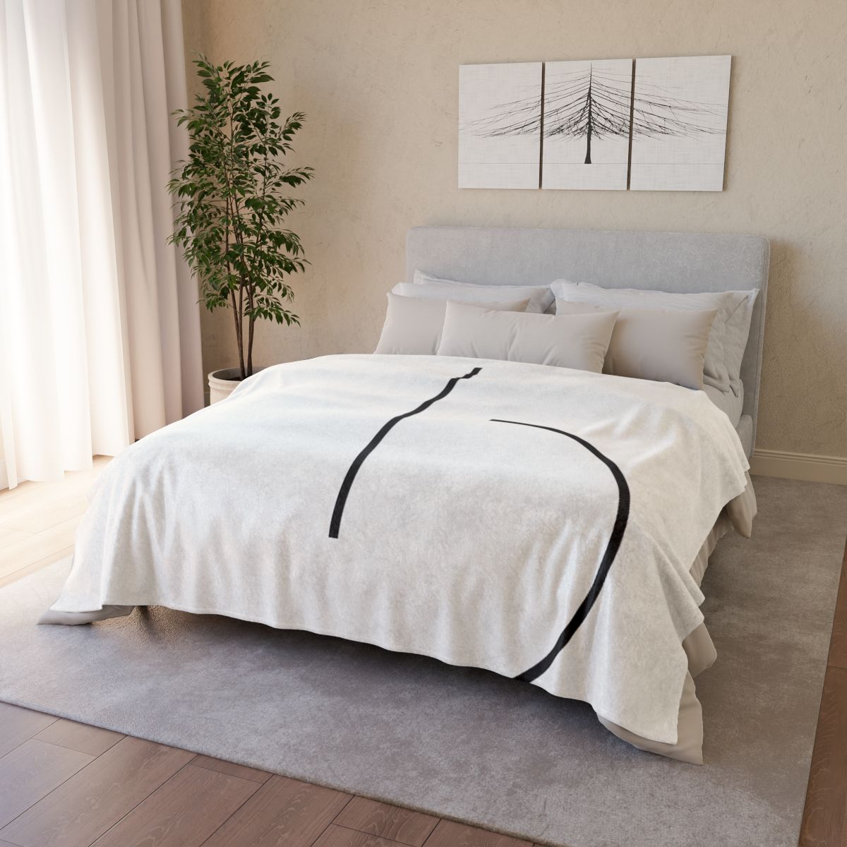 Twin Arc Horizon Offset unique gift blankets