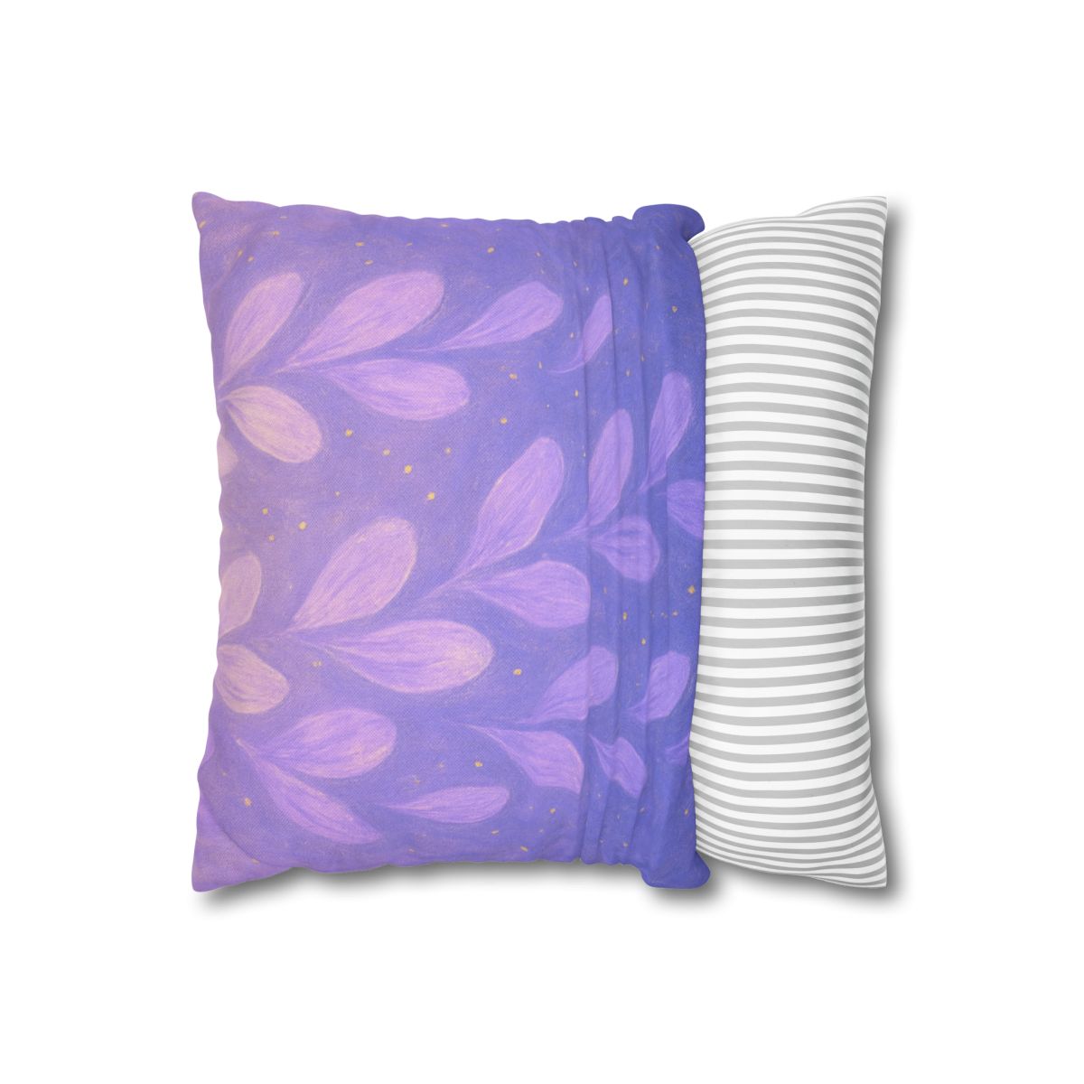 Petal Orbit Cascade personalized pillow covers
