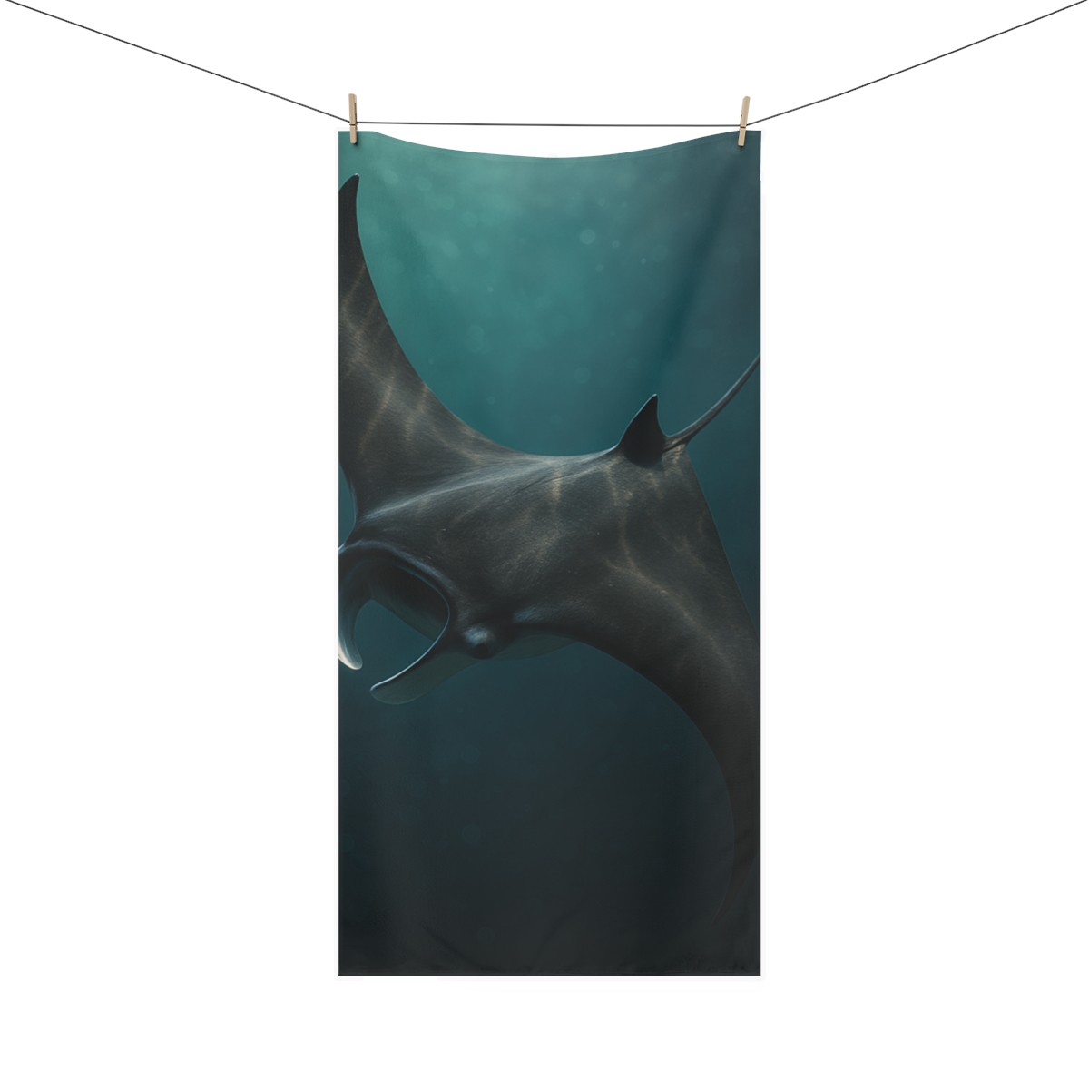 Nebula Glide Manta Ray comfortable face towels