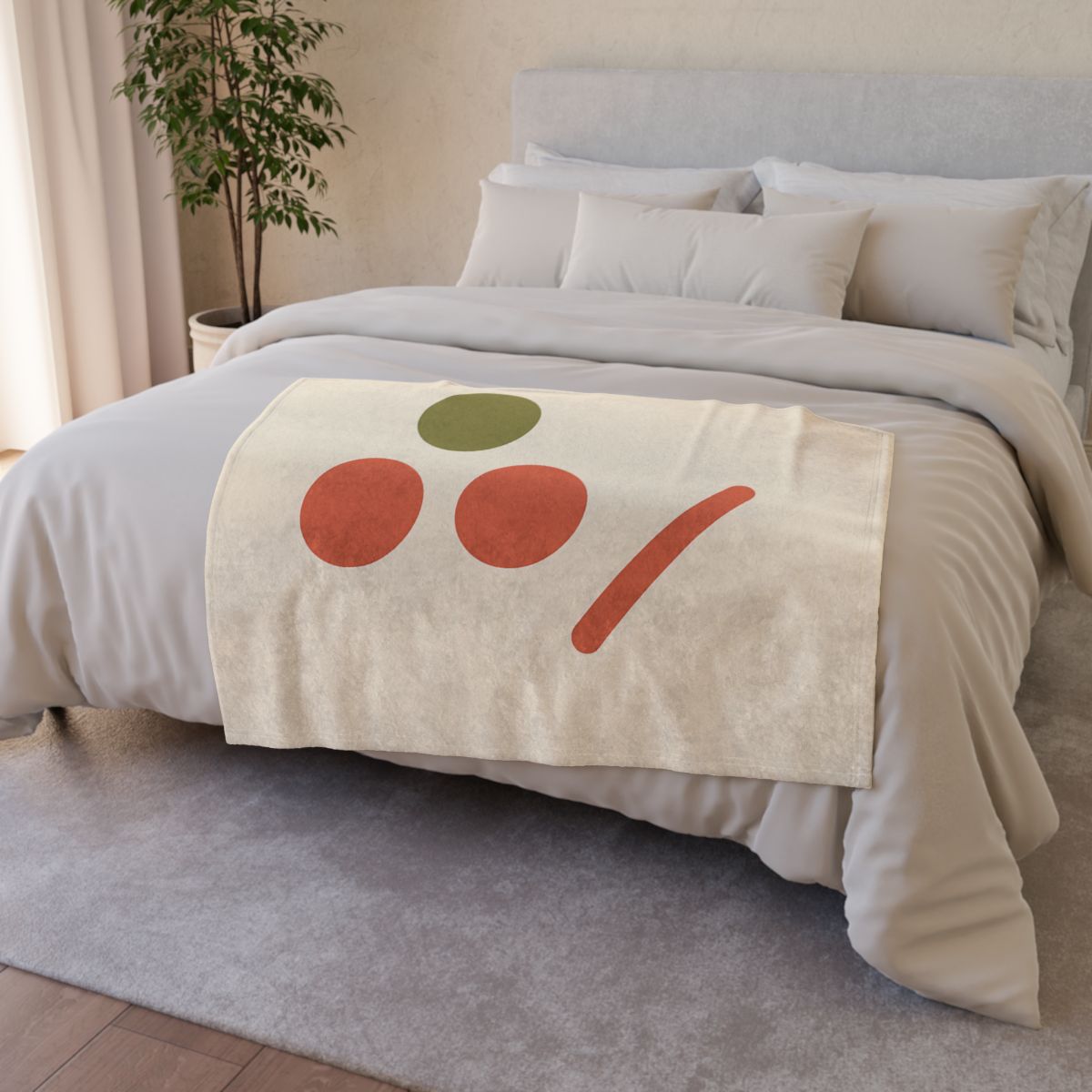 Three Point Triangle Rhythm stylish throw blankets