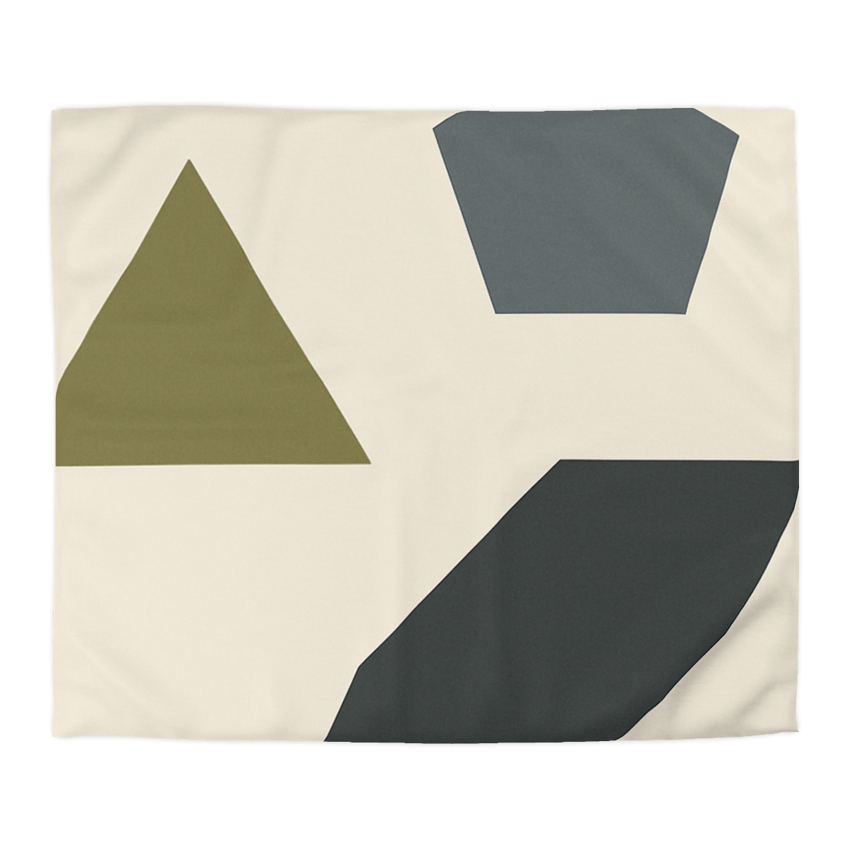 Sparse Polygon Cluster custom duvets