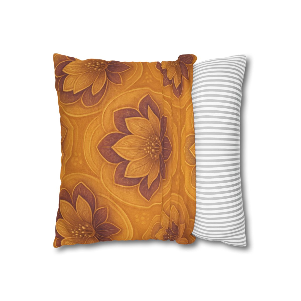 Auric Blossom Halo personalized pillow covers