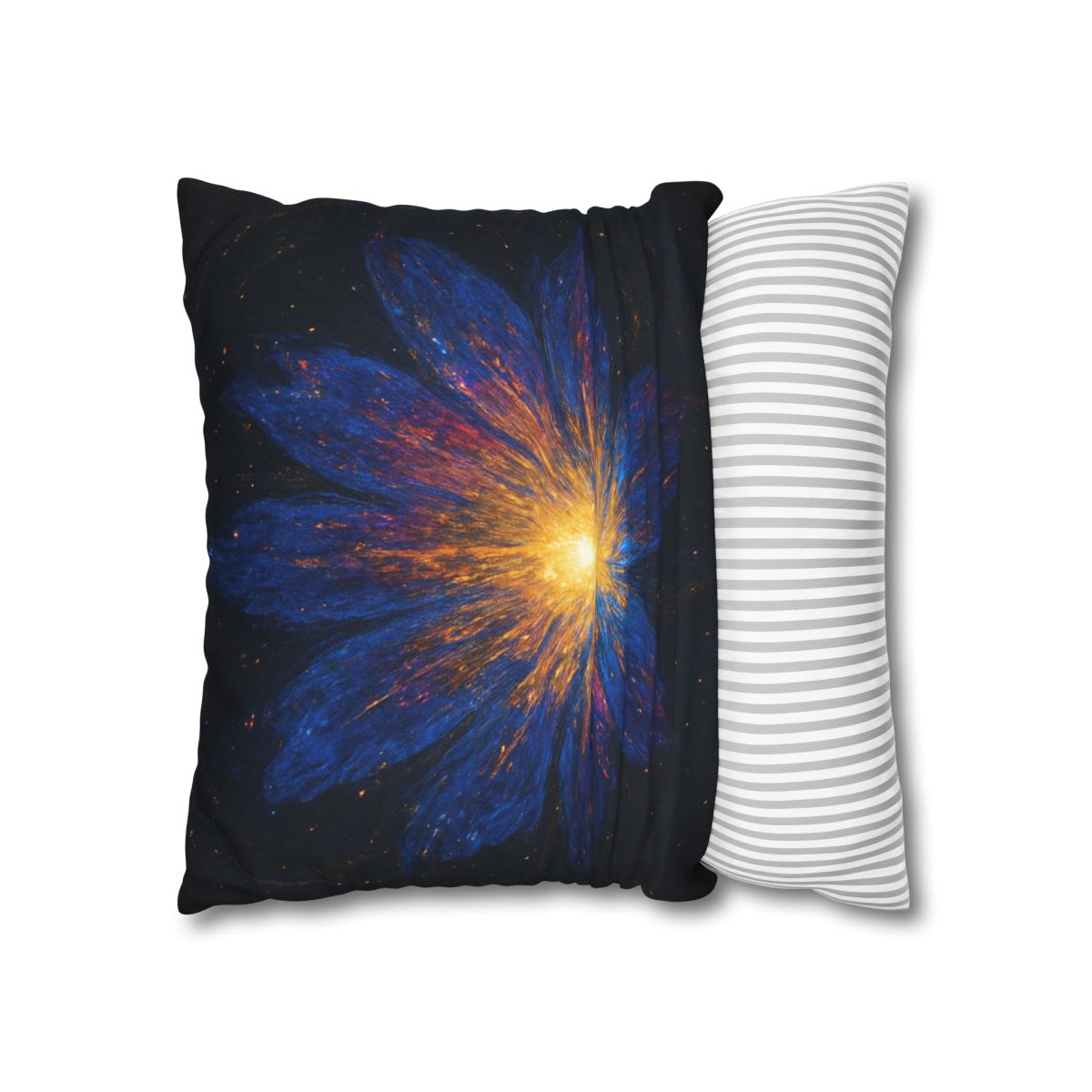 Prismatic Starforge Bloom comfortable bedding pillow covers