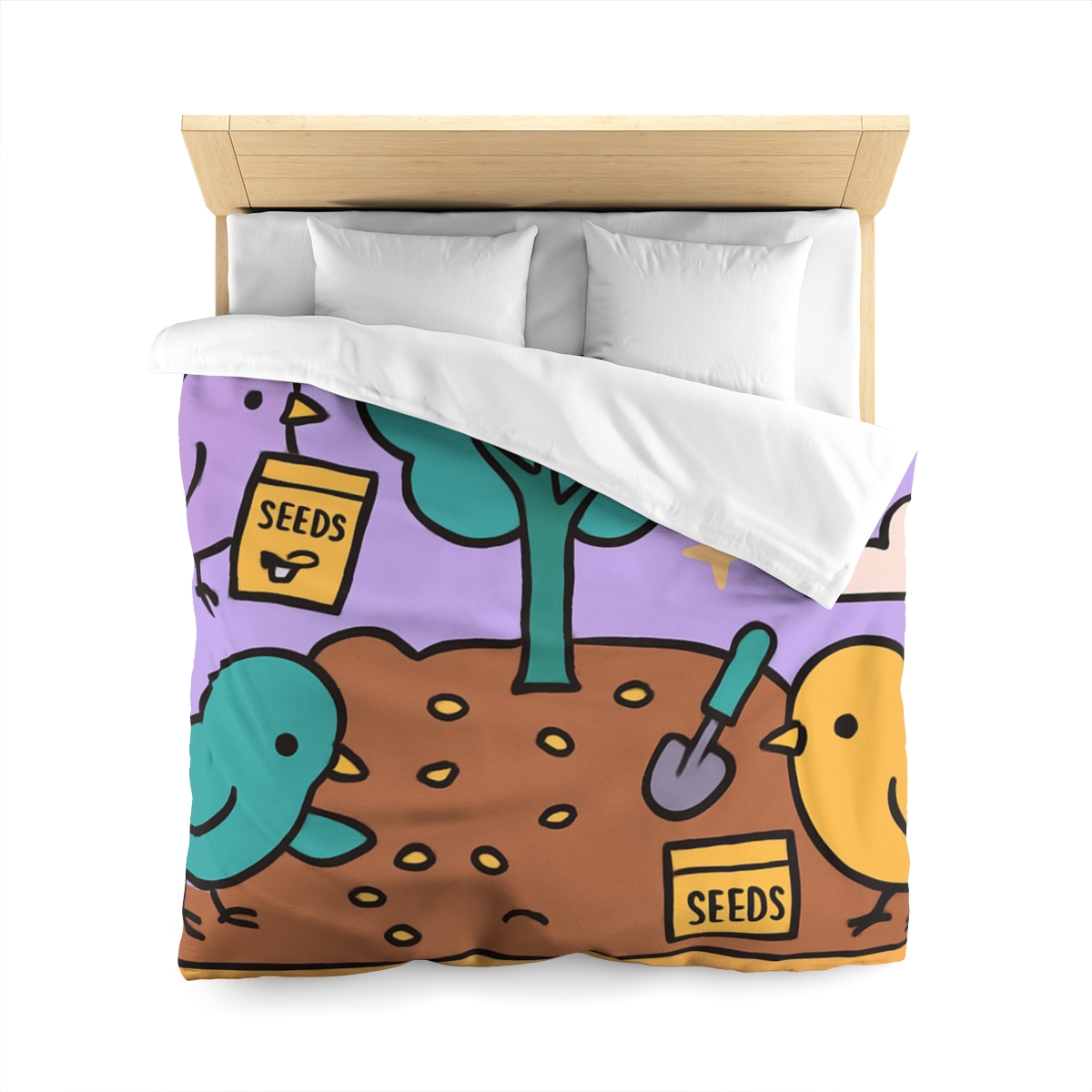 Galaxy Garden Aviary unique patterned duvets