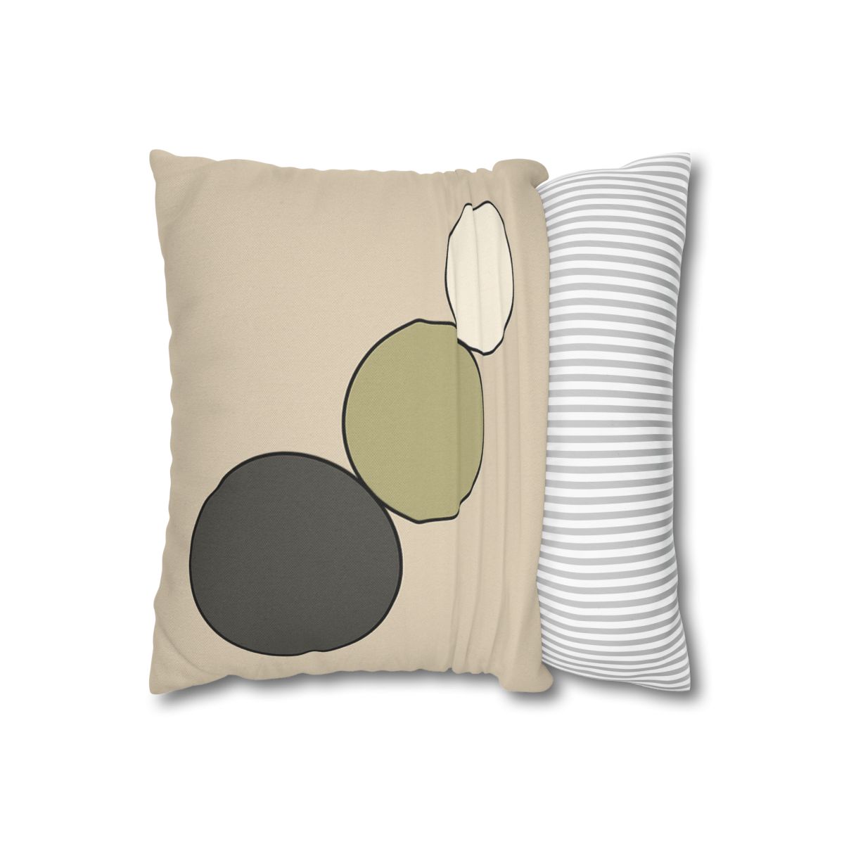 Staggered Trio Of Circles Harmony unique gift pillow cases