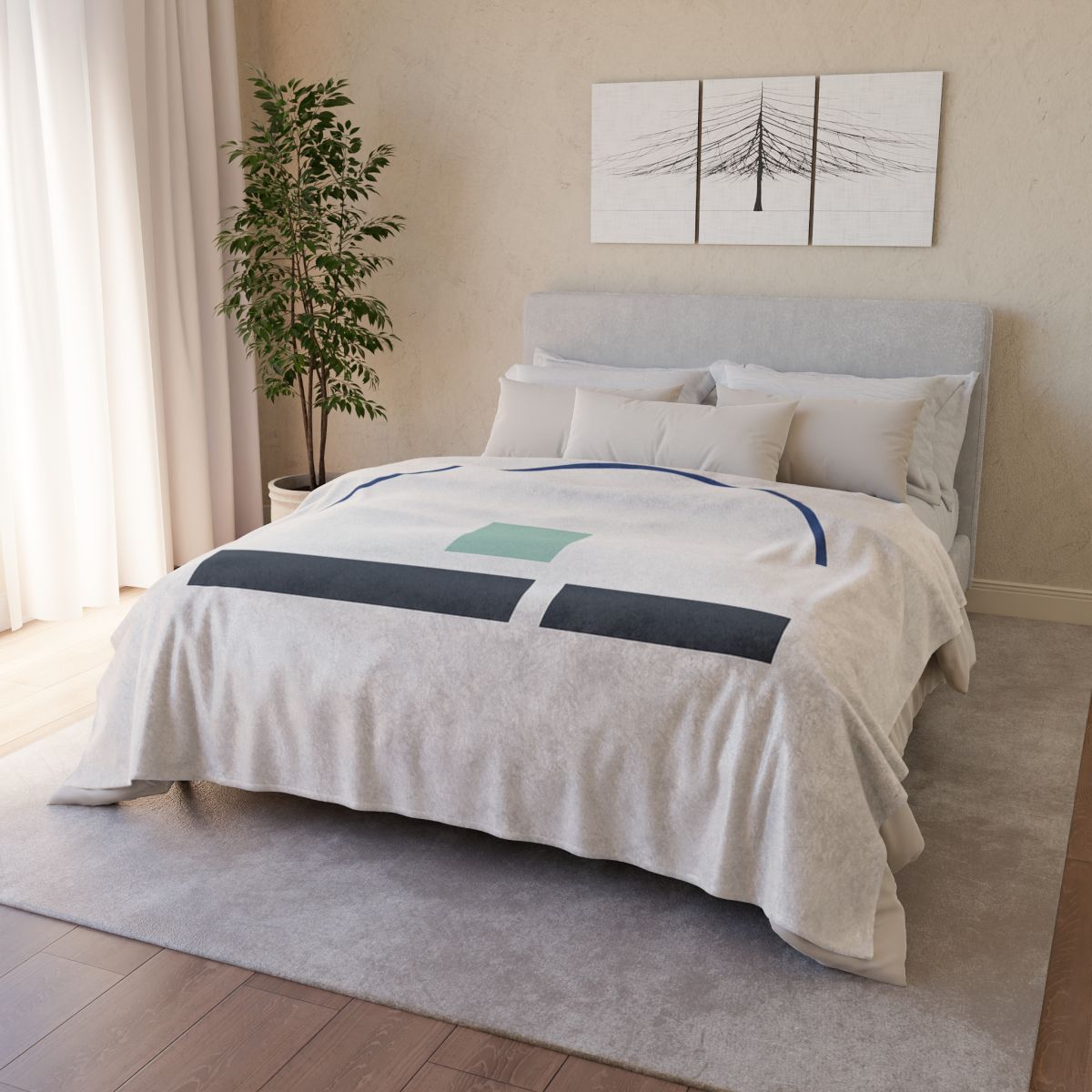 Arc Bridge Over Split Bars unique gift blanketscustom blankets