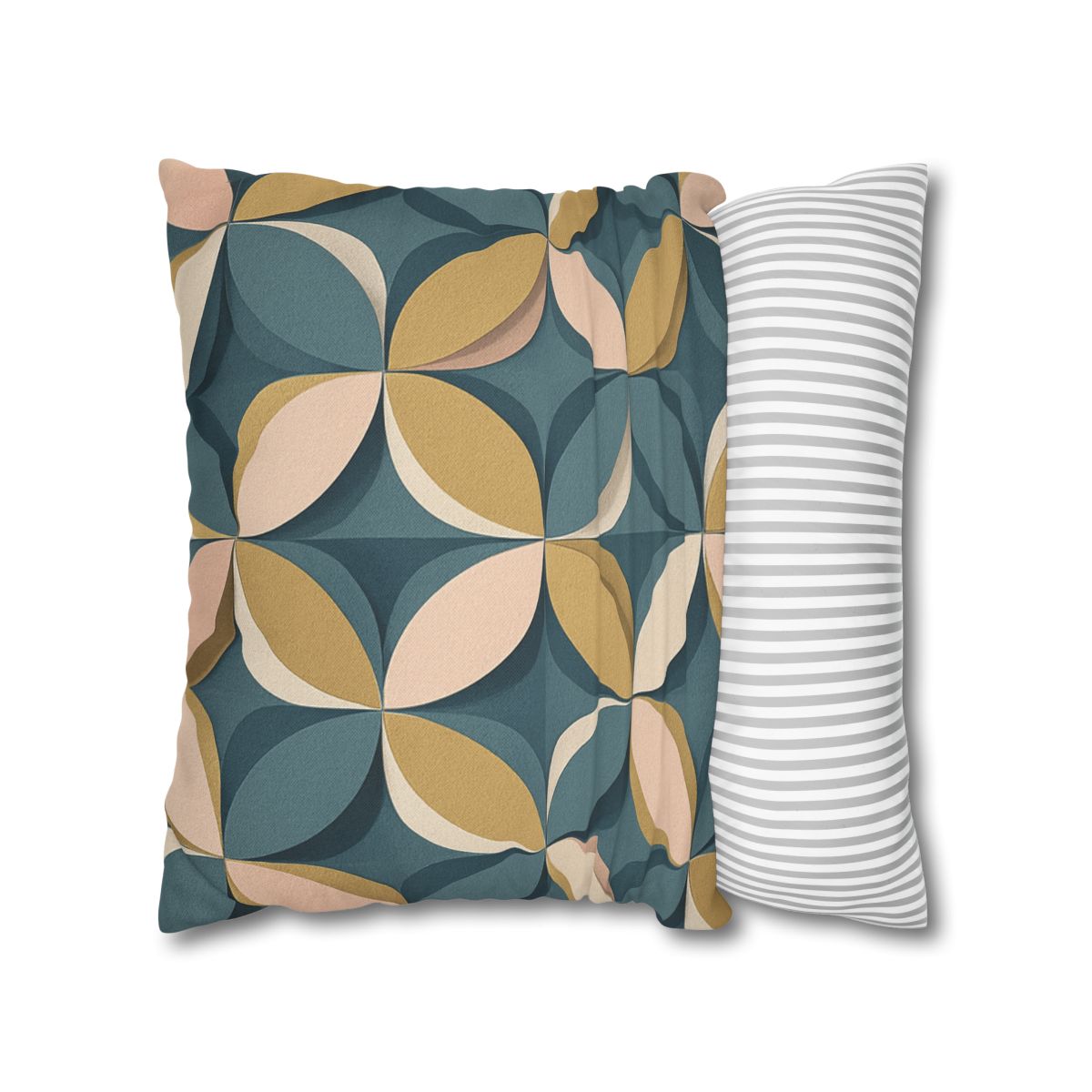 Petal Ripple Grid comfortable bedding pillow covers