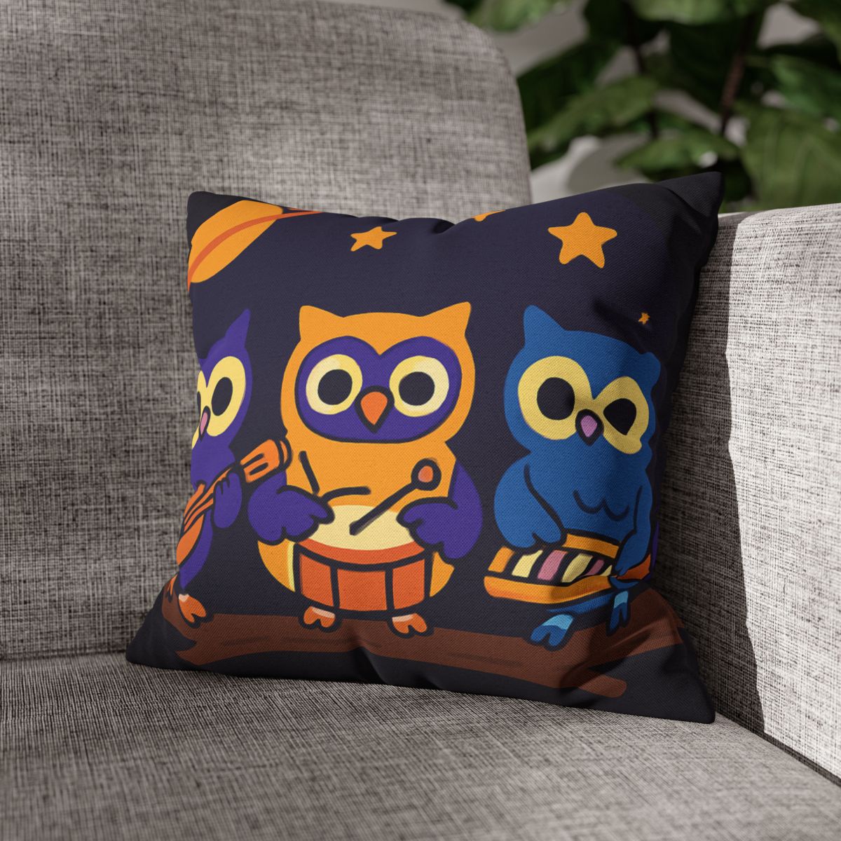 Star Song Owl Band unique gift pillow cases
