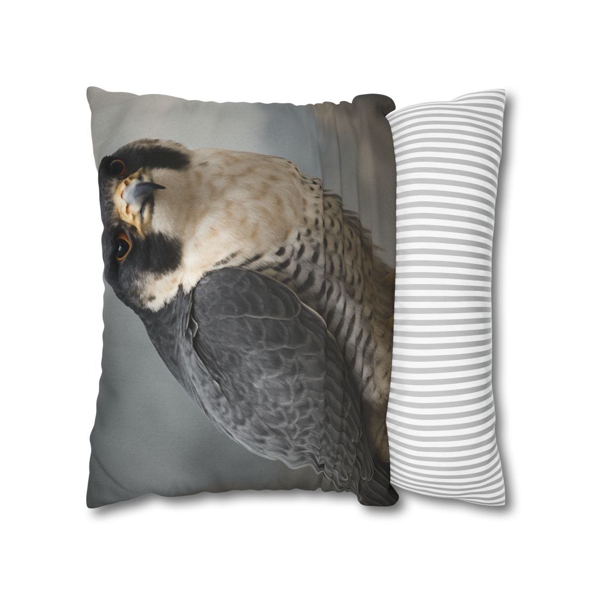 Starlit Focus Peregrine Falcon comfortable bedding pillow covers