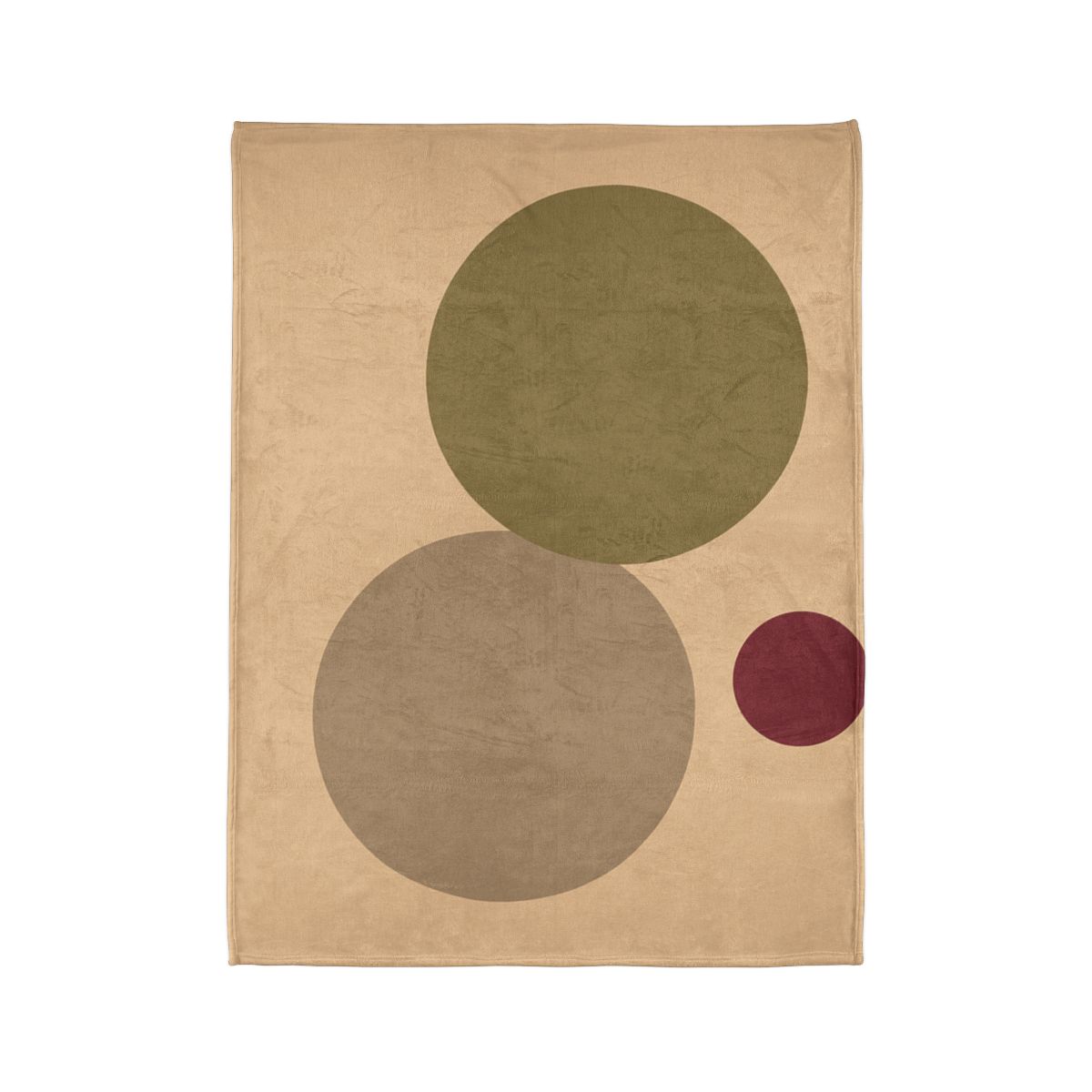 Three Circles With Shared Edge personalized cozy blankets