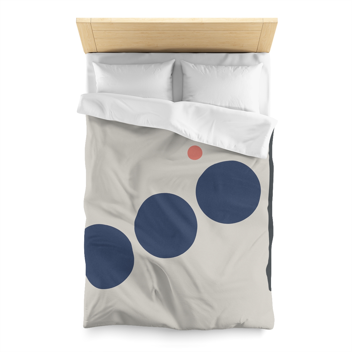 Stepped Circles And Side Bar personalized bedding duvets