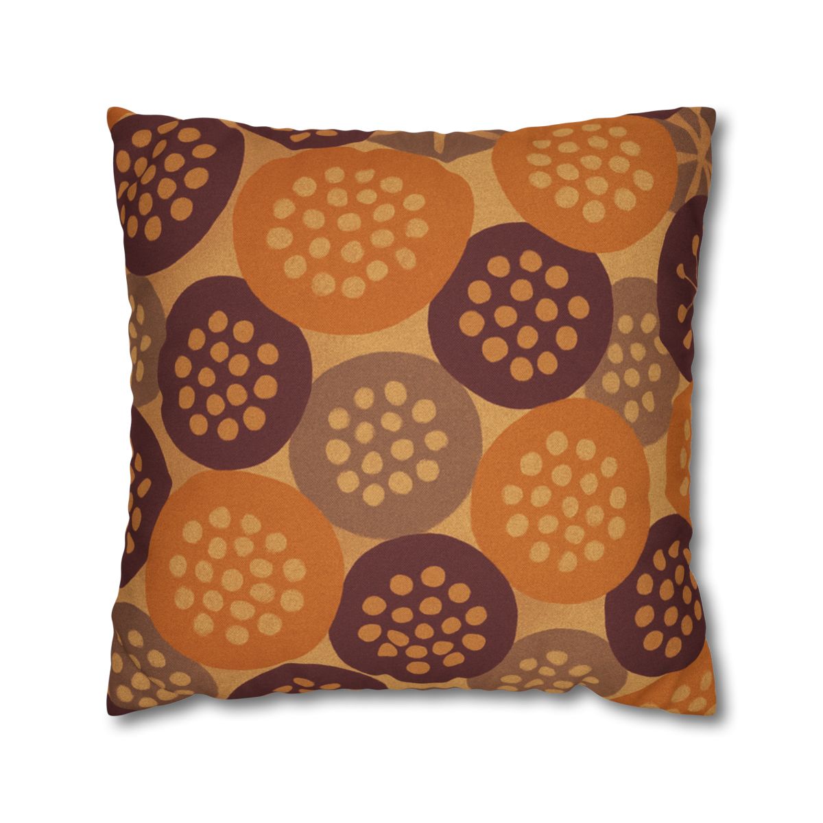 Seed Pod Cluster Mosaic custom pillow cases
