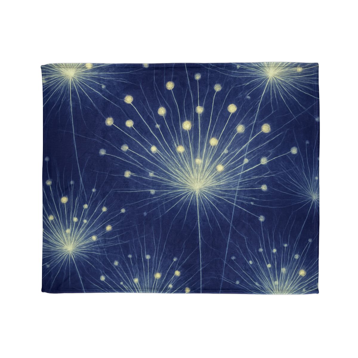 Stamen Burst Radiograph soft fleece blankets