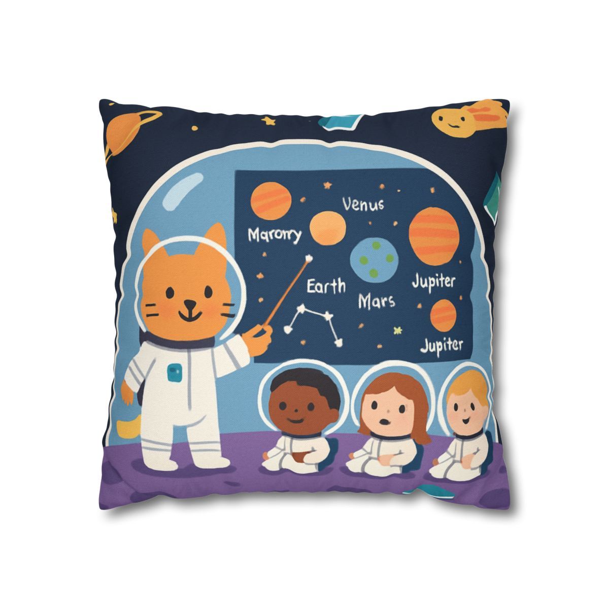 Comet Classroom In A Bubble Dome stylish decorative pillowcases