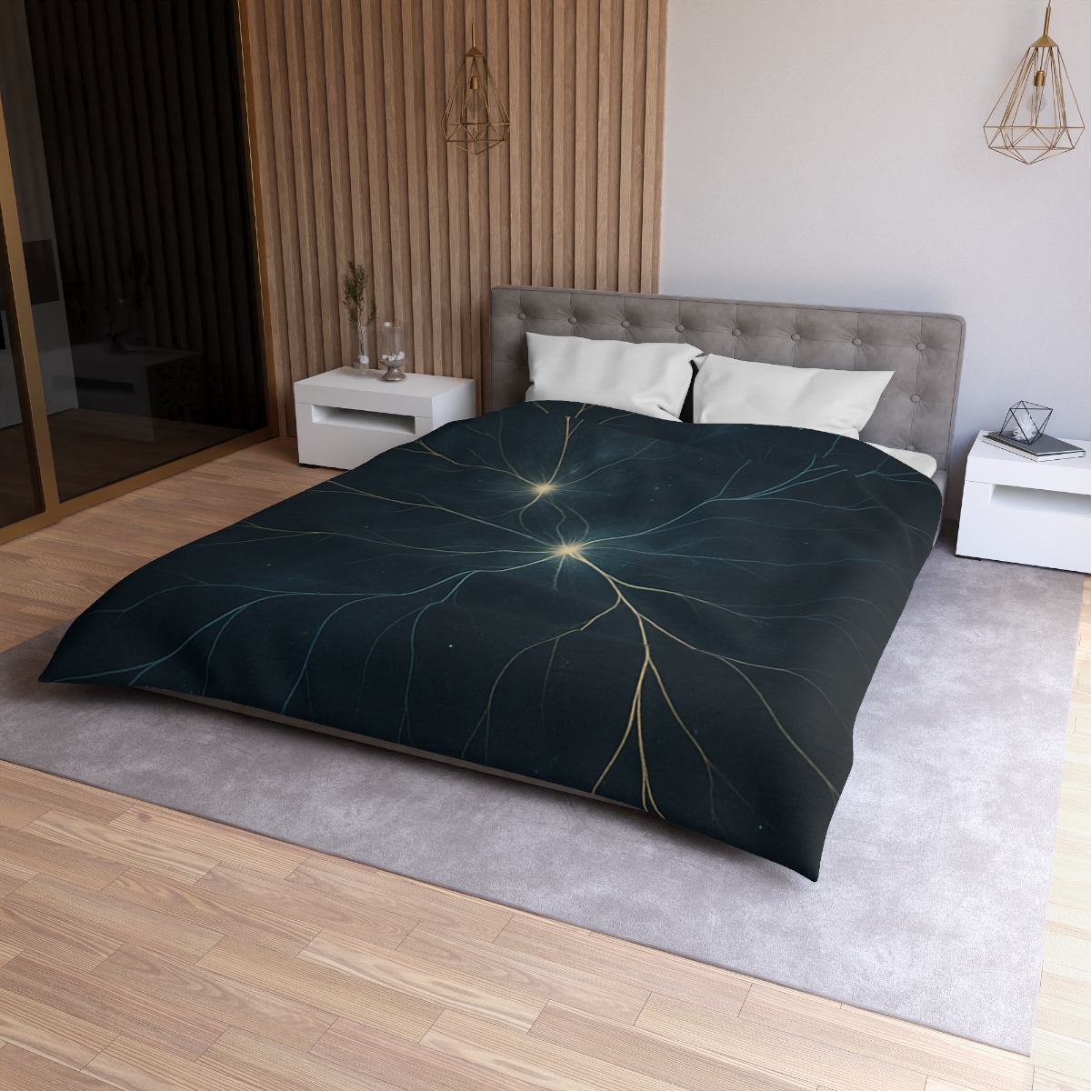Cosmic Filament Garden Map stylish duvet covers