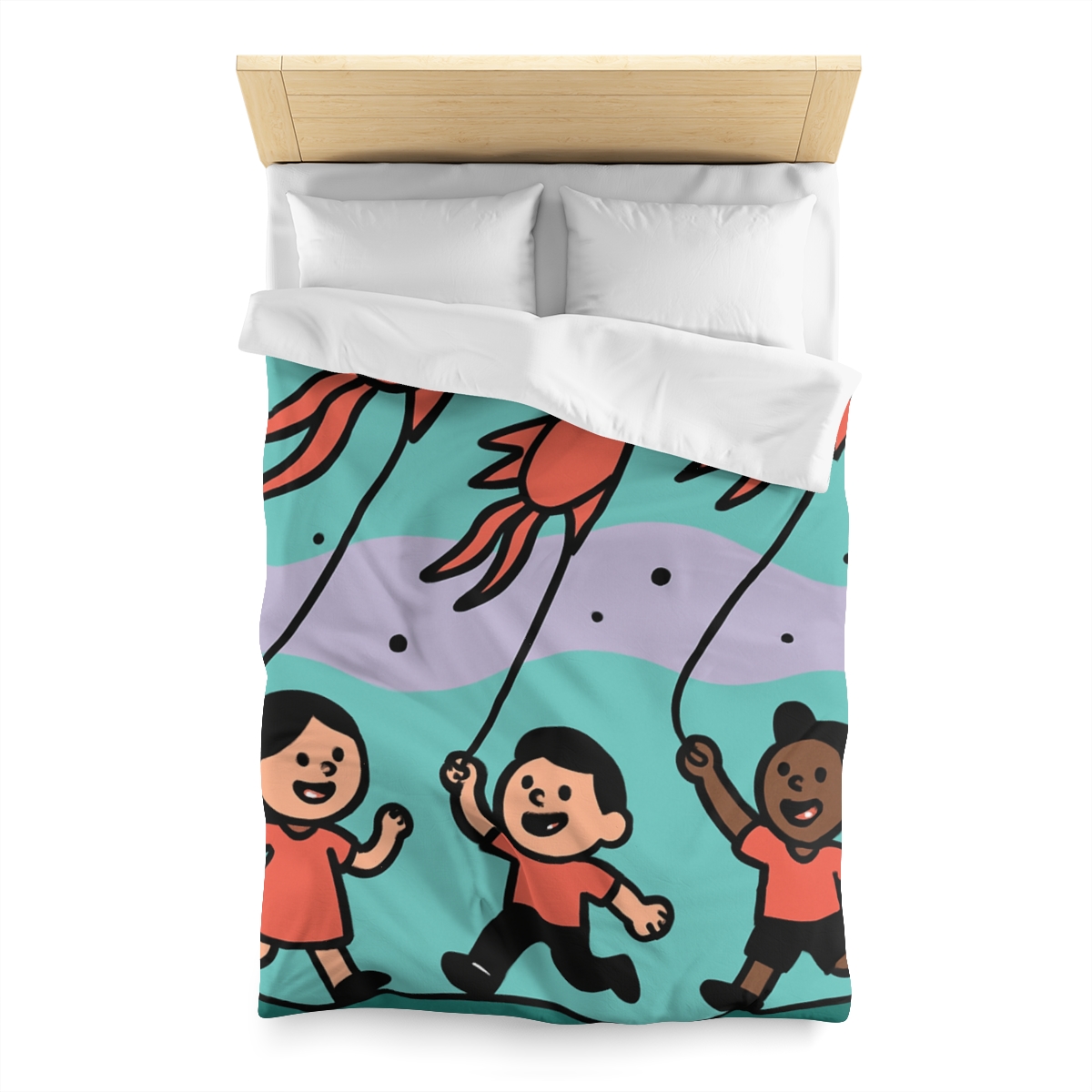 Nebula Kite Race custom duvets