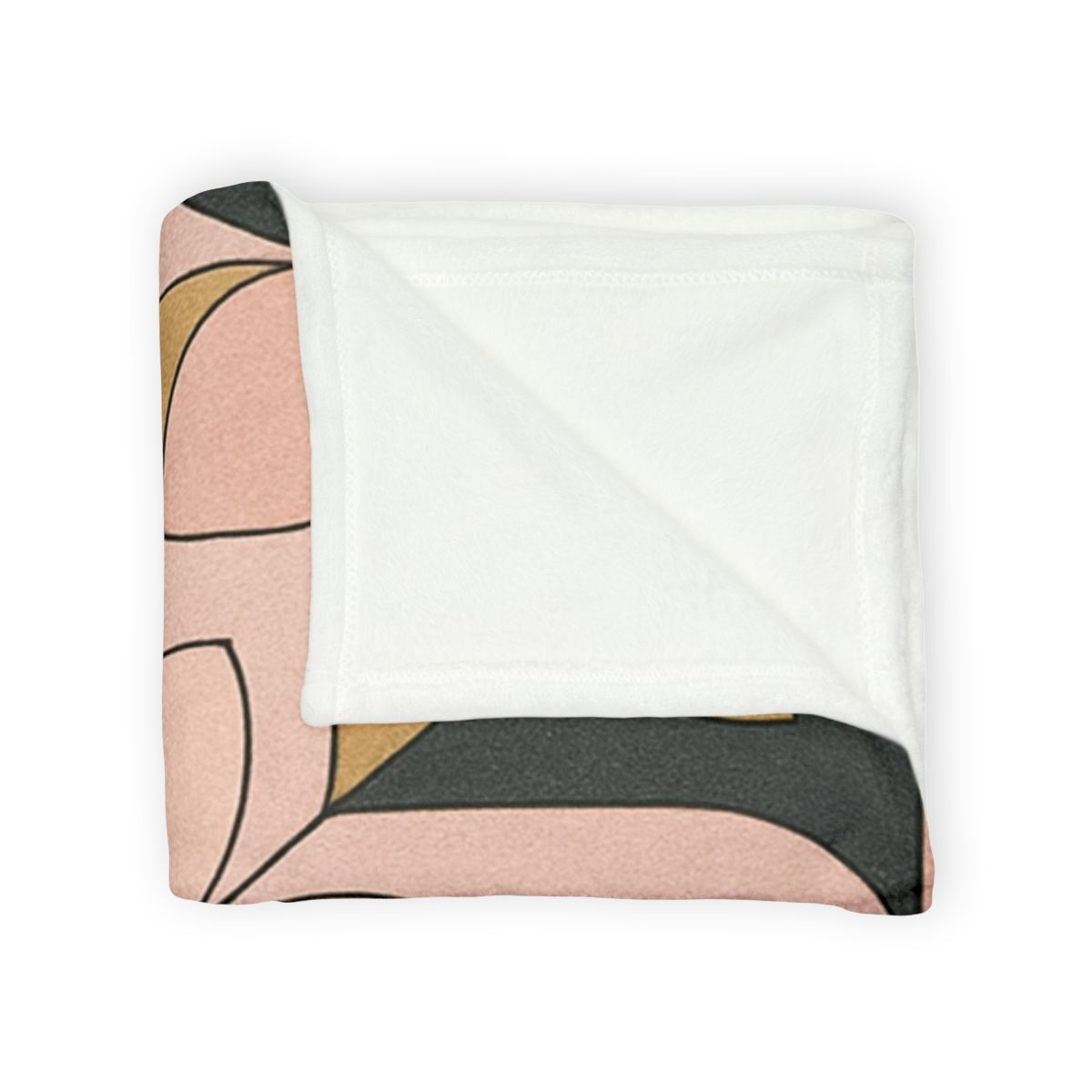 Petal Circuit Mosaic personalized cozy blankets