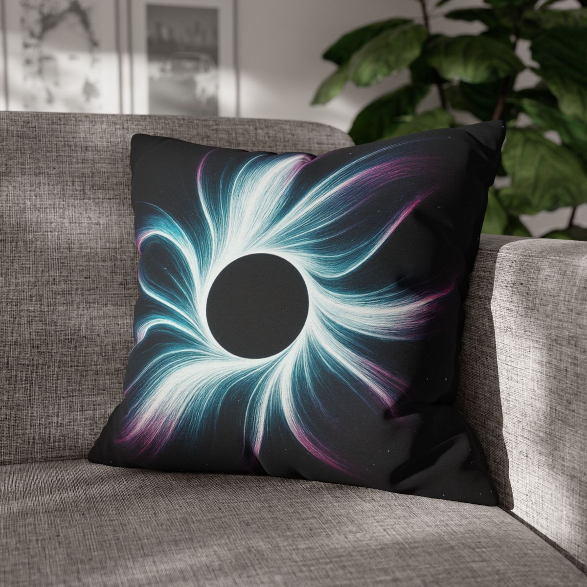 Gravitational Halo Bloom trendy patterned pillow cases