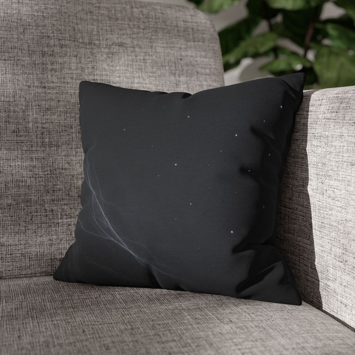 Void Silk Filament Drift stylish decorative pillowcases