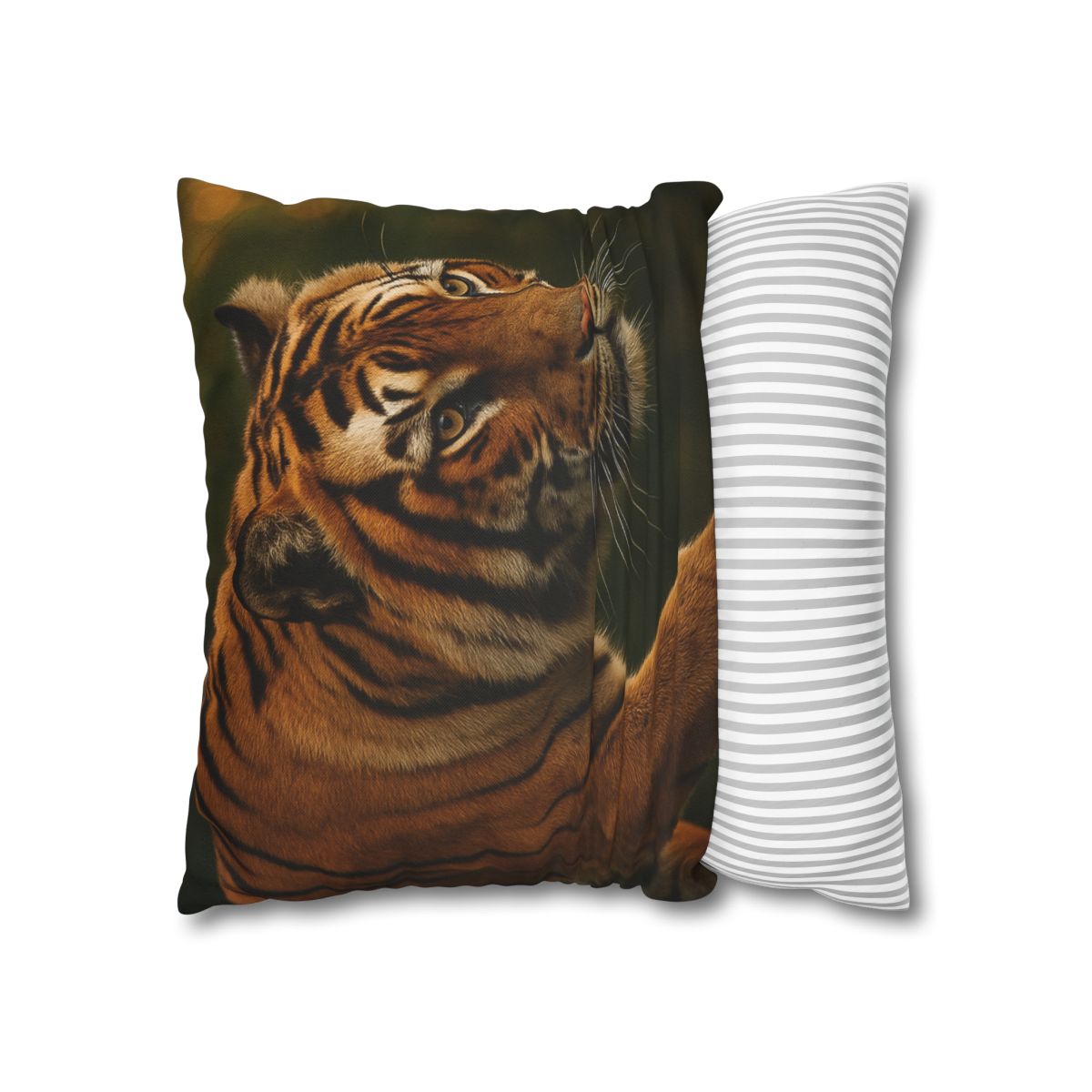 Forest Stalker Bengal Tiger custom pillow cases