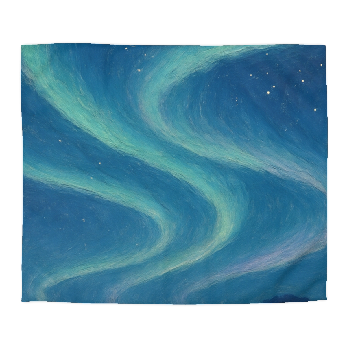 Aurora Halo Drift stylish duvet covers
