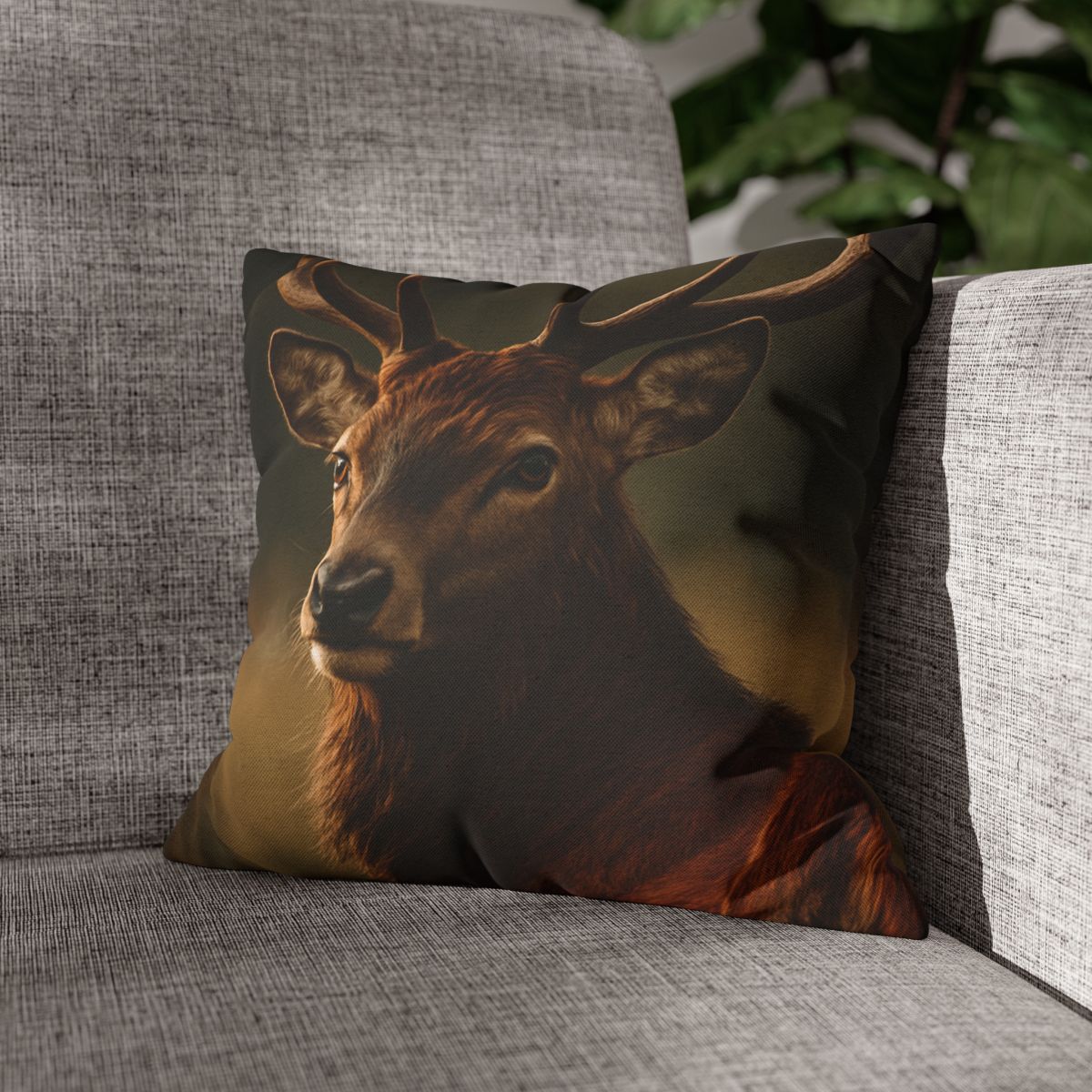 Amber Glance Red Deer unique gift pillow cases