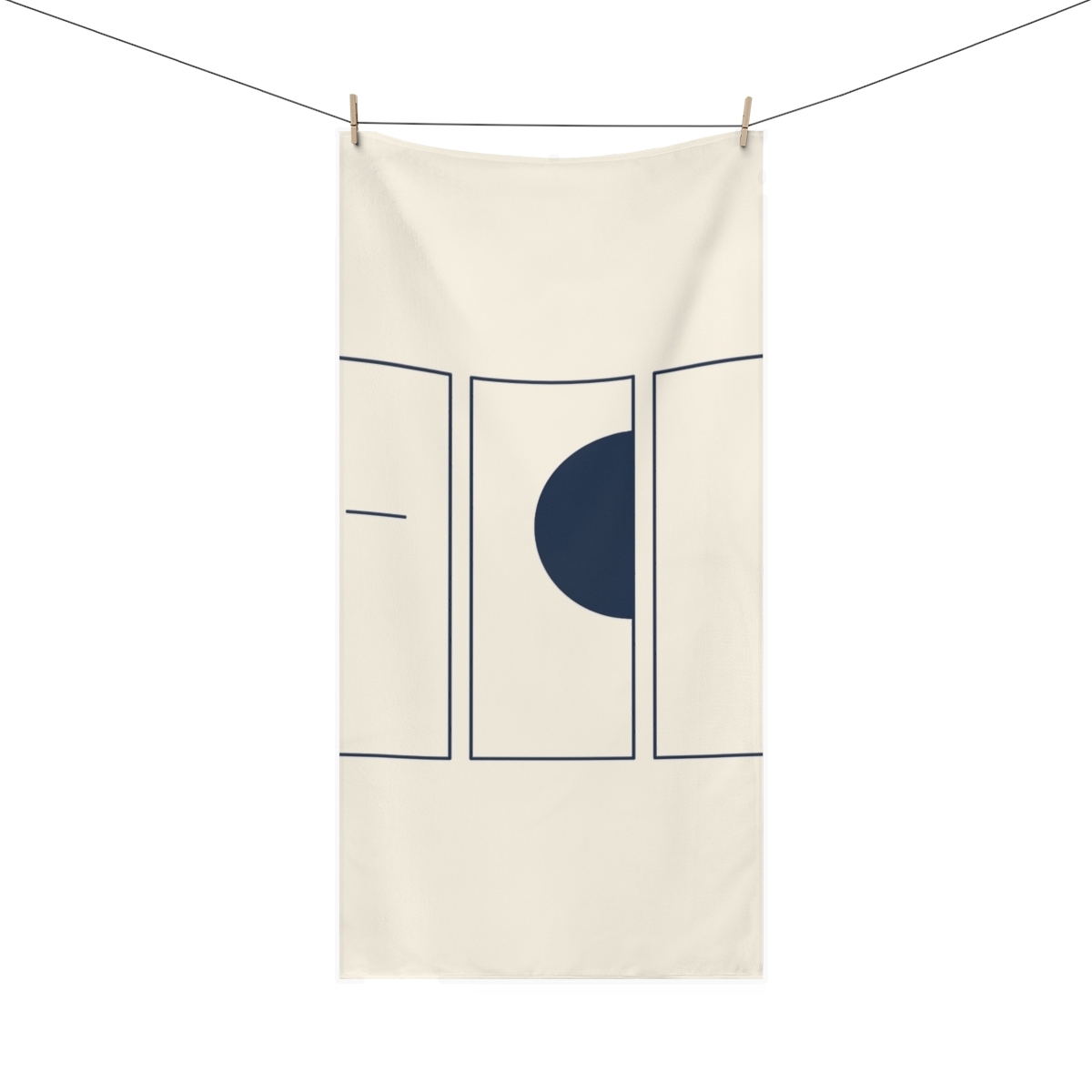 Eclipse Window Triptych comfortable face towels