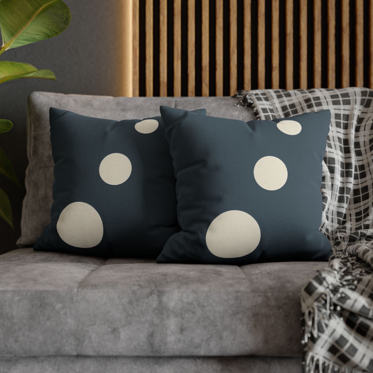 Trio Of Staggered Circles custom pillow cases