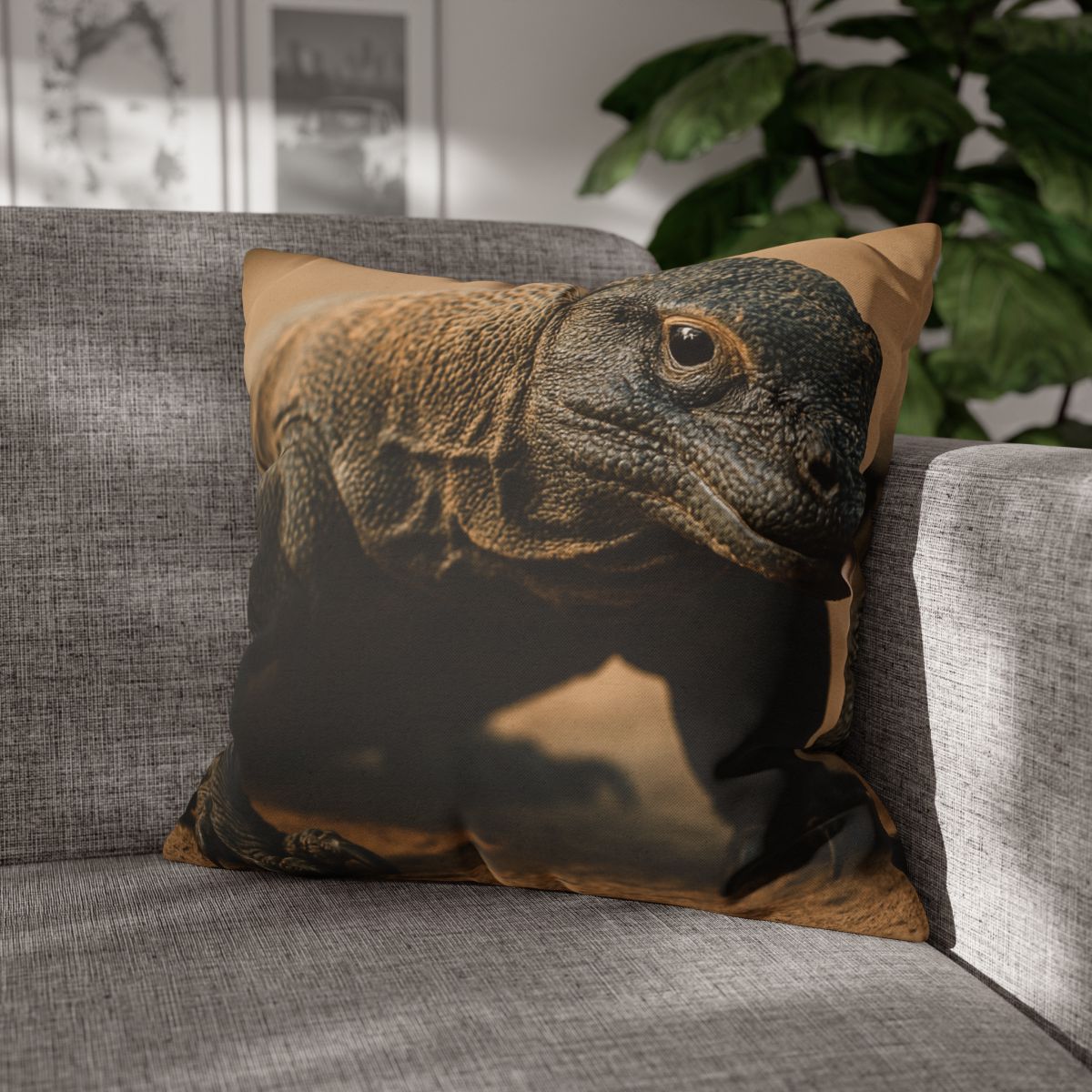 Ancient Sentinel Komodo Dragon unique gift pillow cases