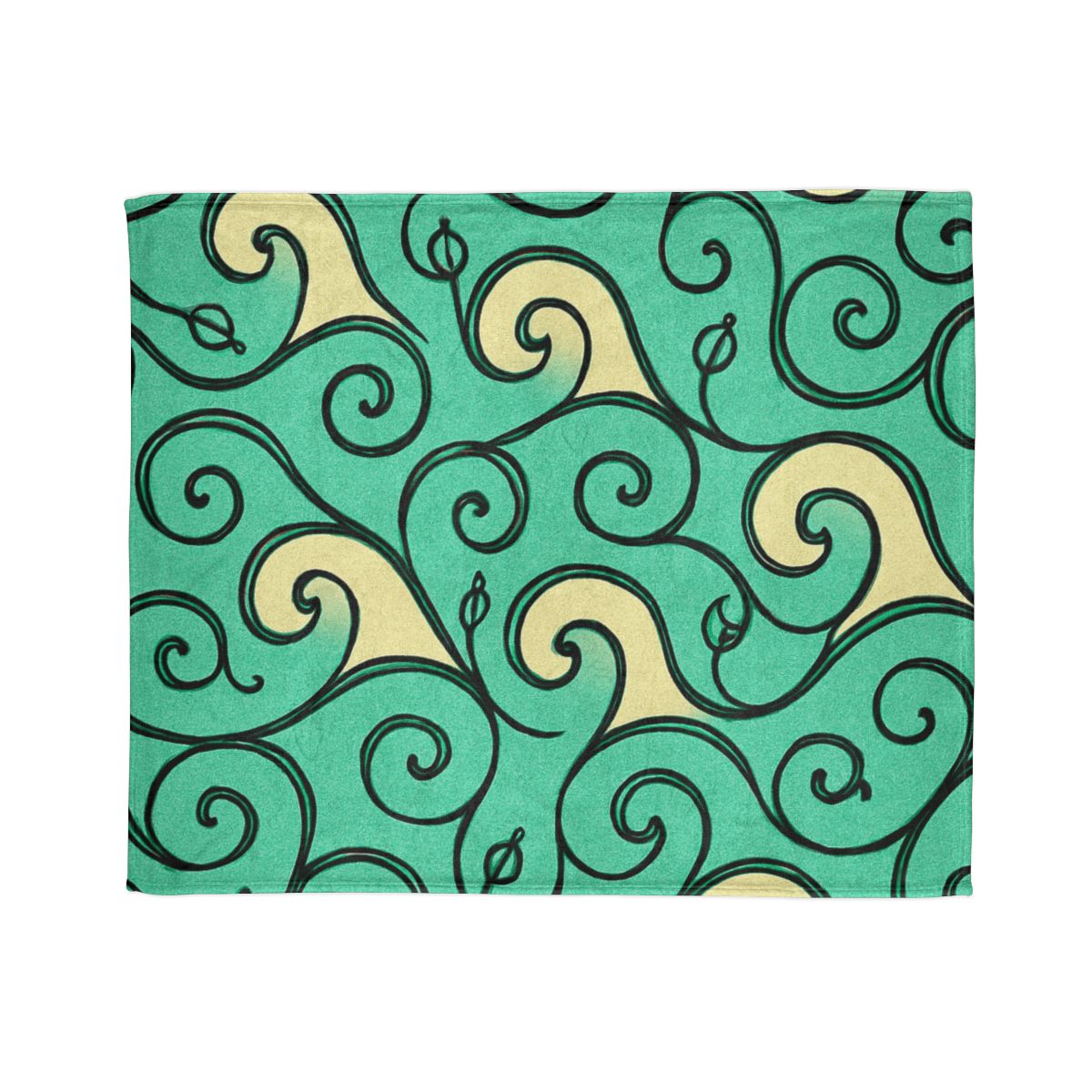 Vine Curl Wave Matrix warm winter blankets