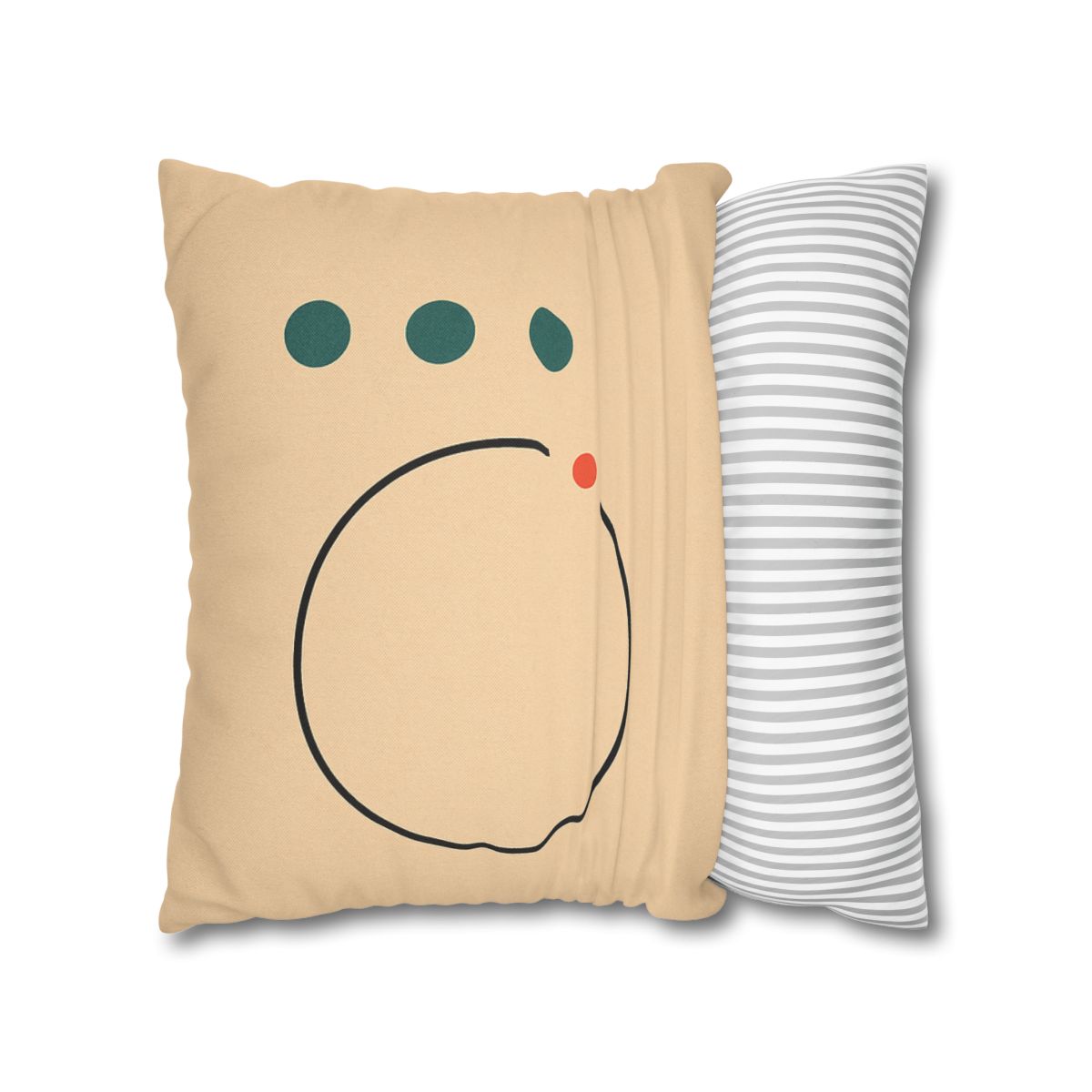 Broken Ring With Offset Triplet custom pillow cases