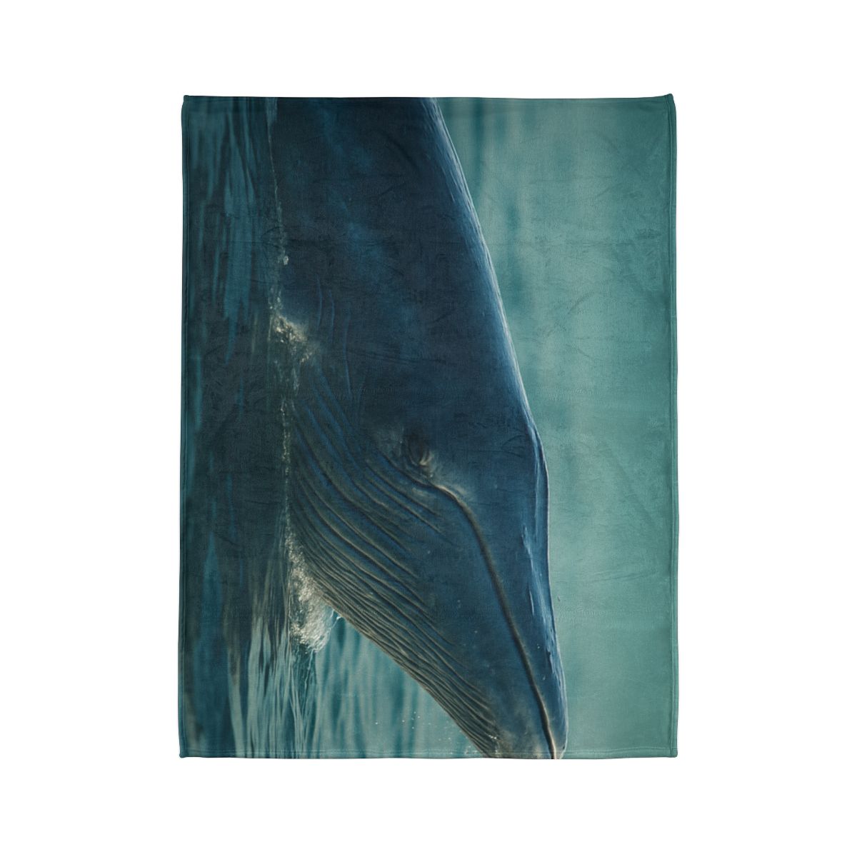 Ocean Song Blue Whale stylish throw blankets