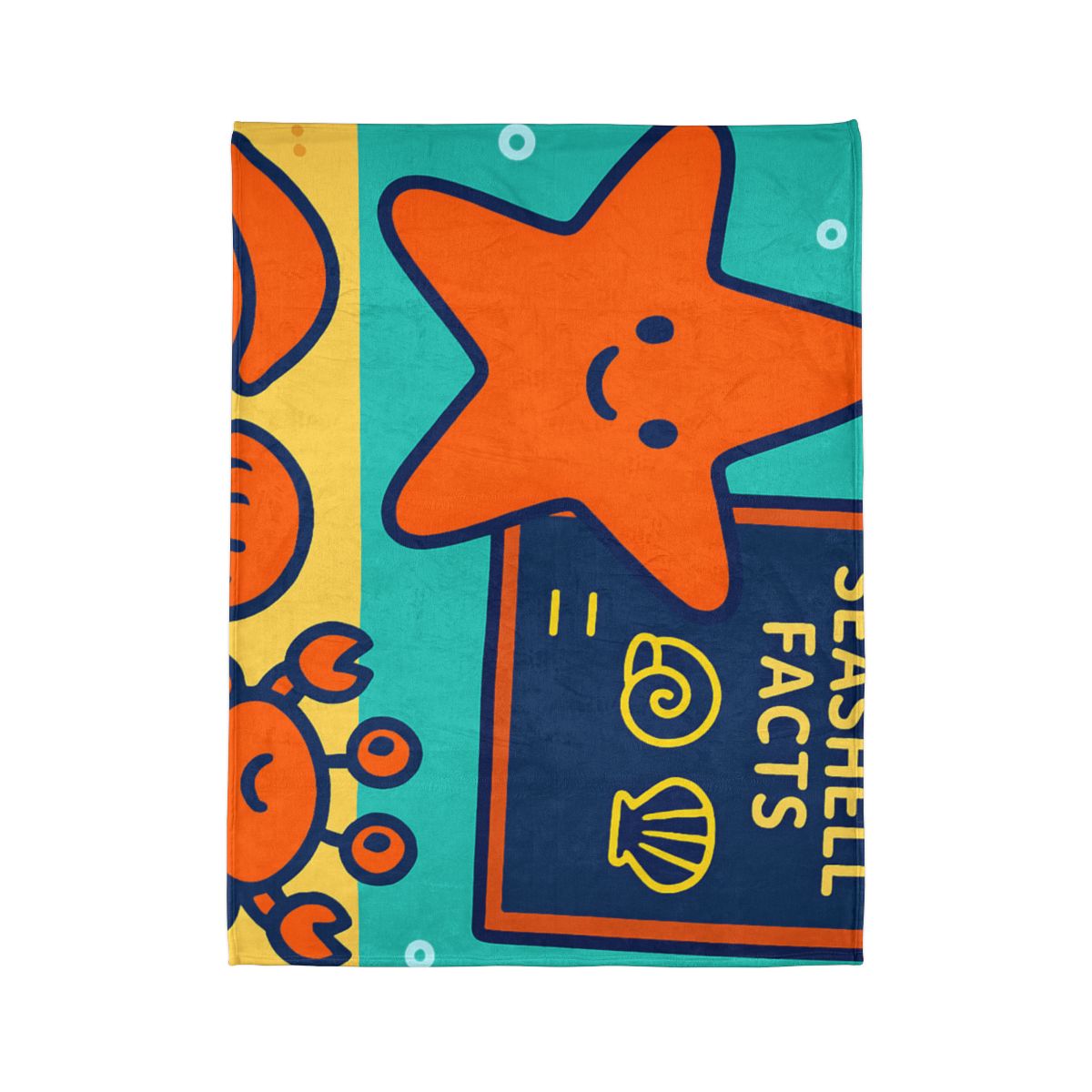 Starfish Science Class trendy patterned blankets