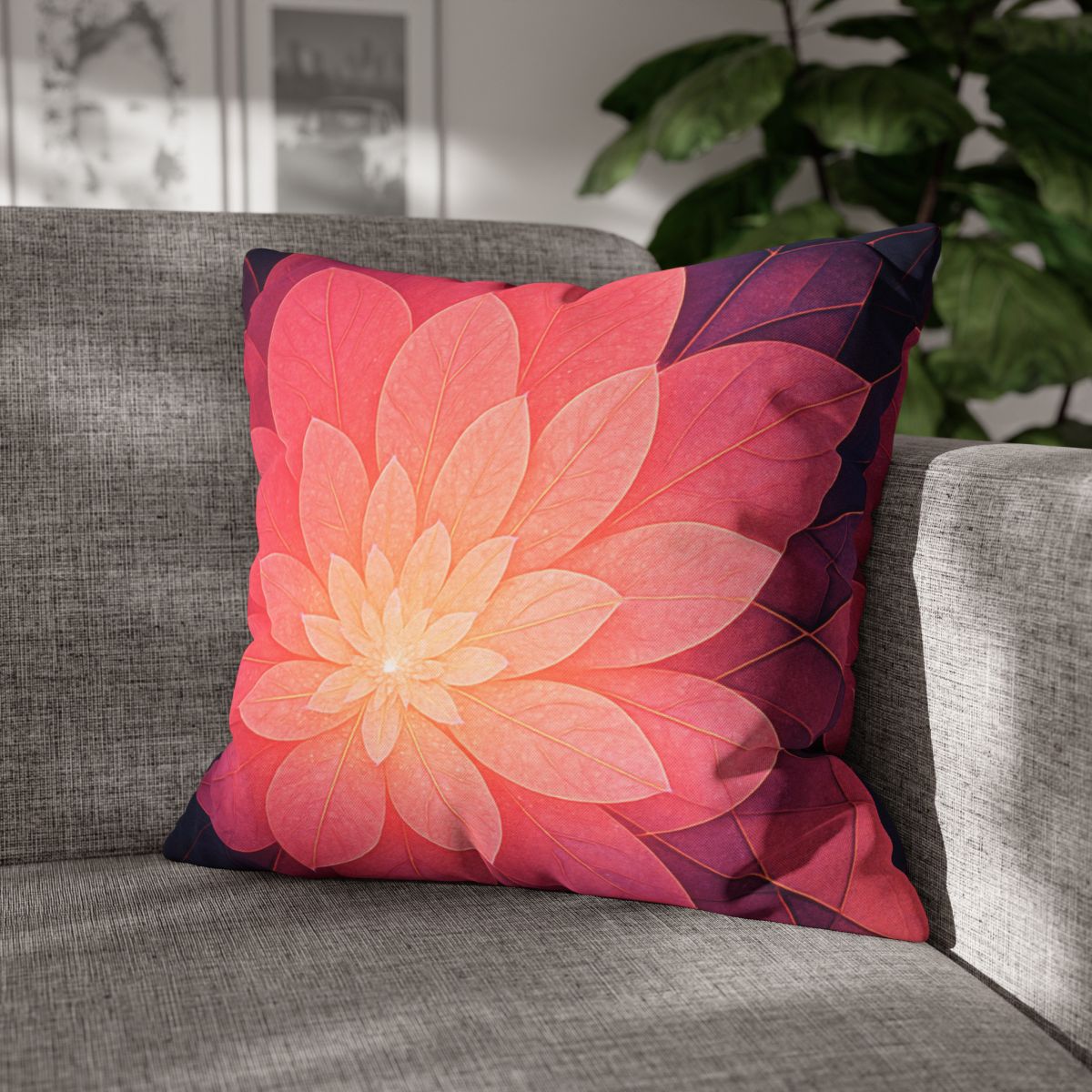 Petal Prism Overlap comfortable bedding pillow covers