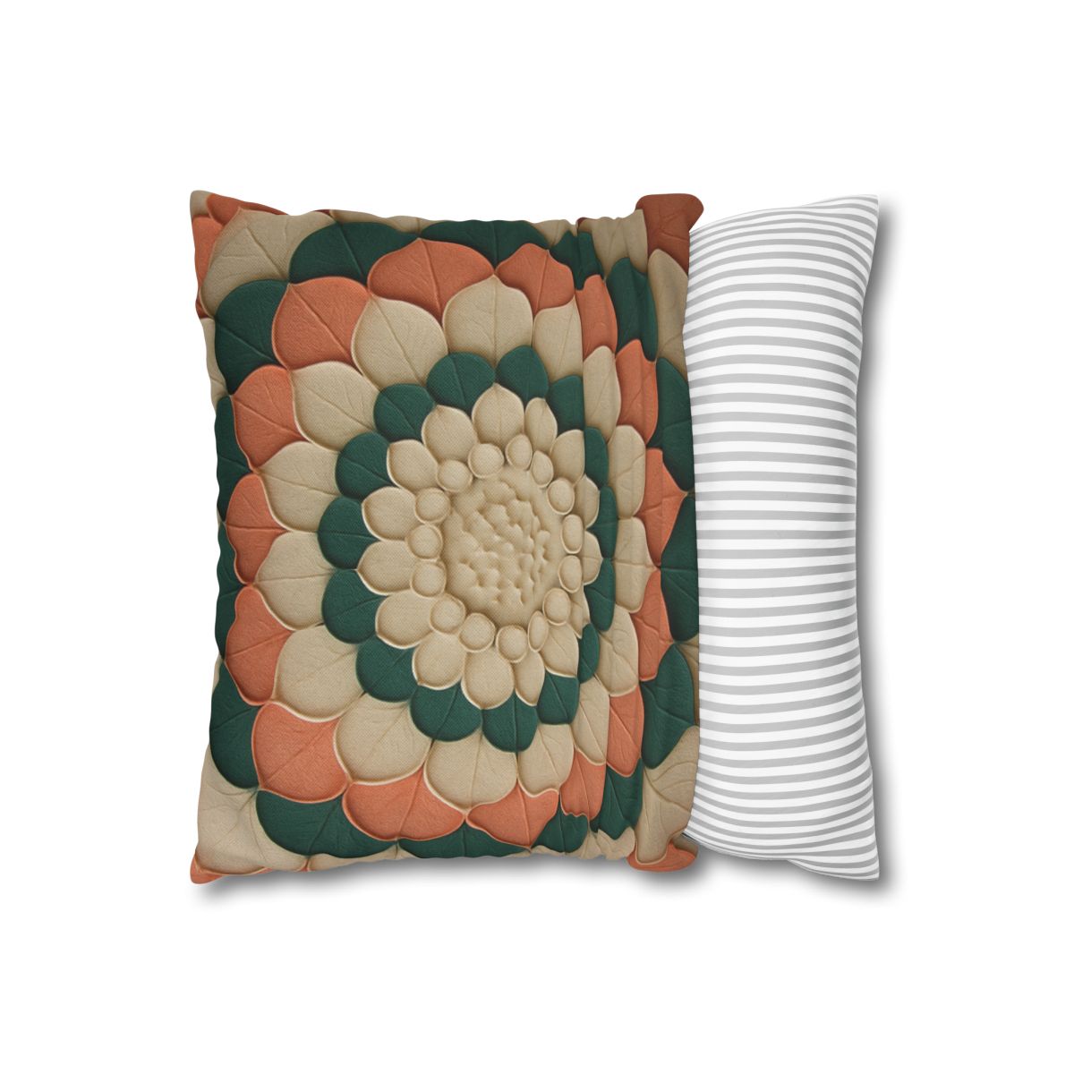 Petal Halo Mosaic designer print pillow cases