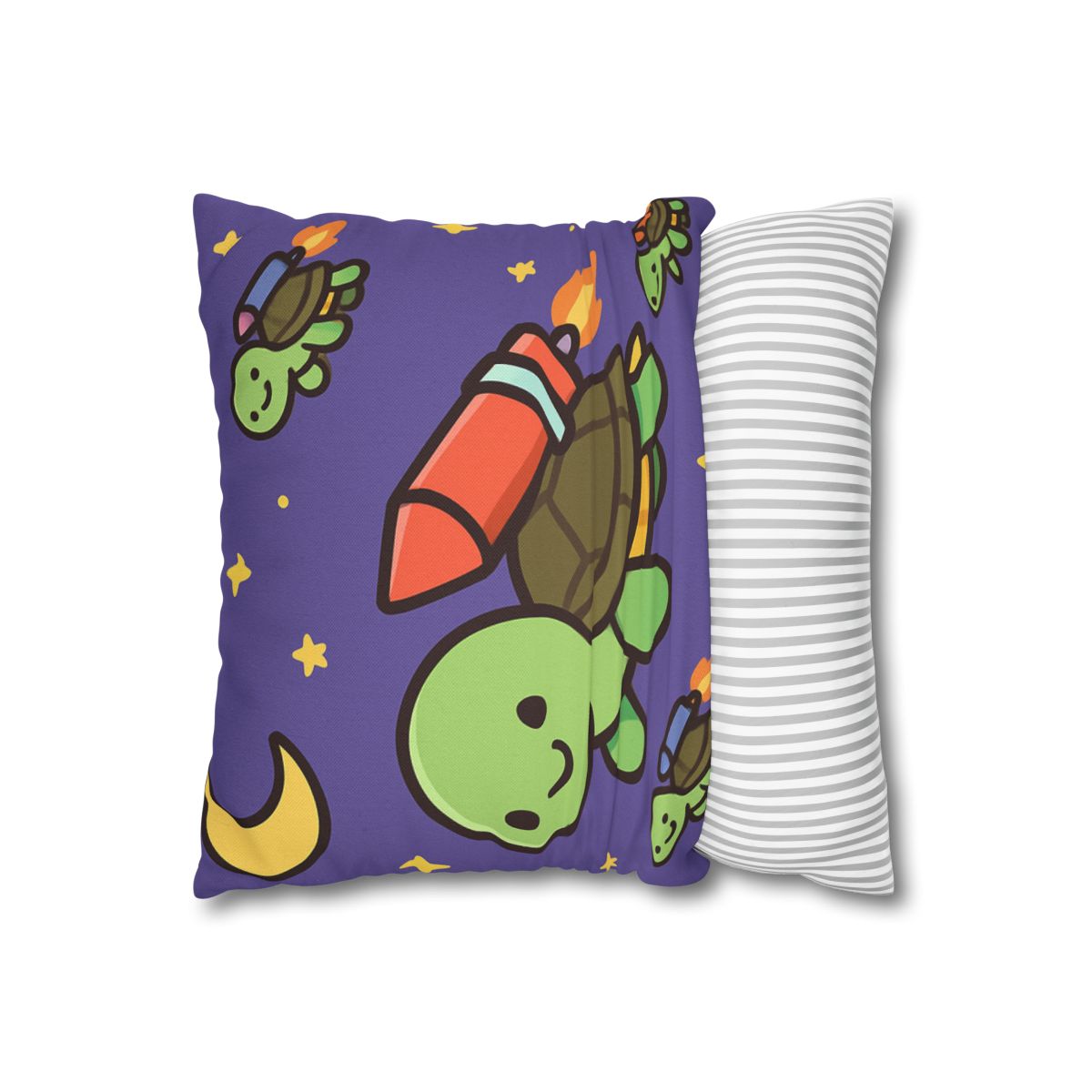 Rocket Powered Turtle Parade custom pillow cases