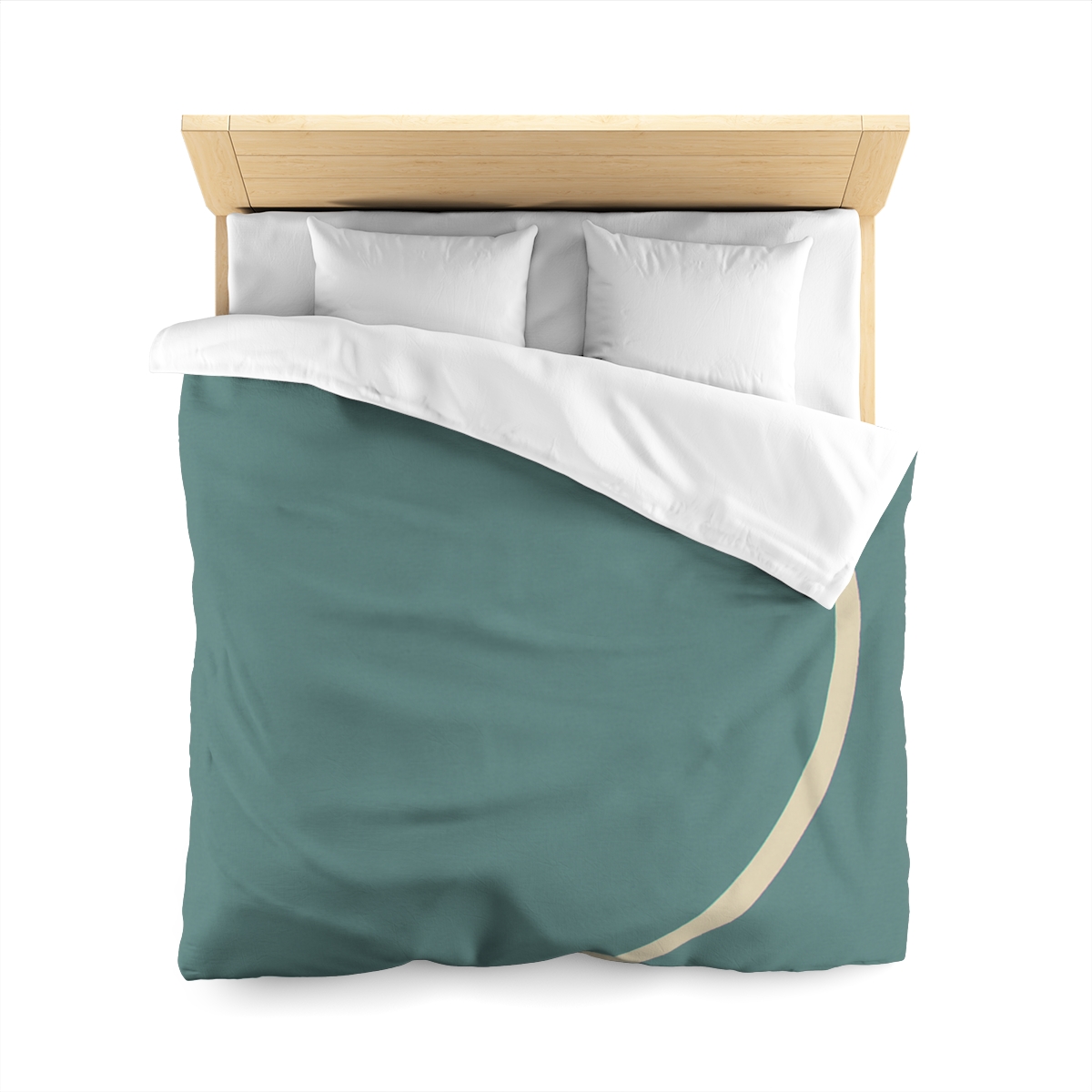 Negative Space Corner Arc duvets for gifts