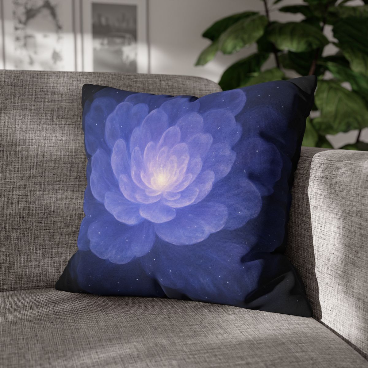 Nebula Petal Radiance custom pillow cases