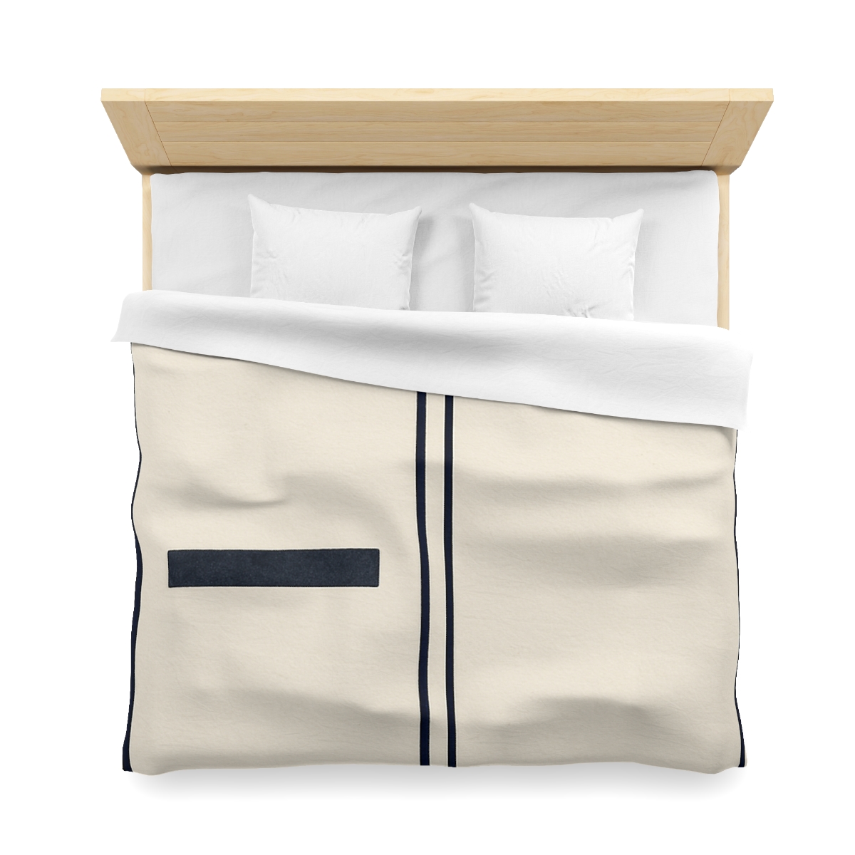 Twin Frames With Offset Bar designer printed duvets