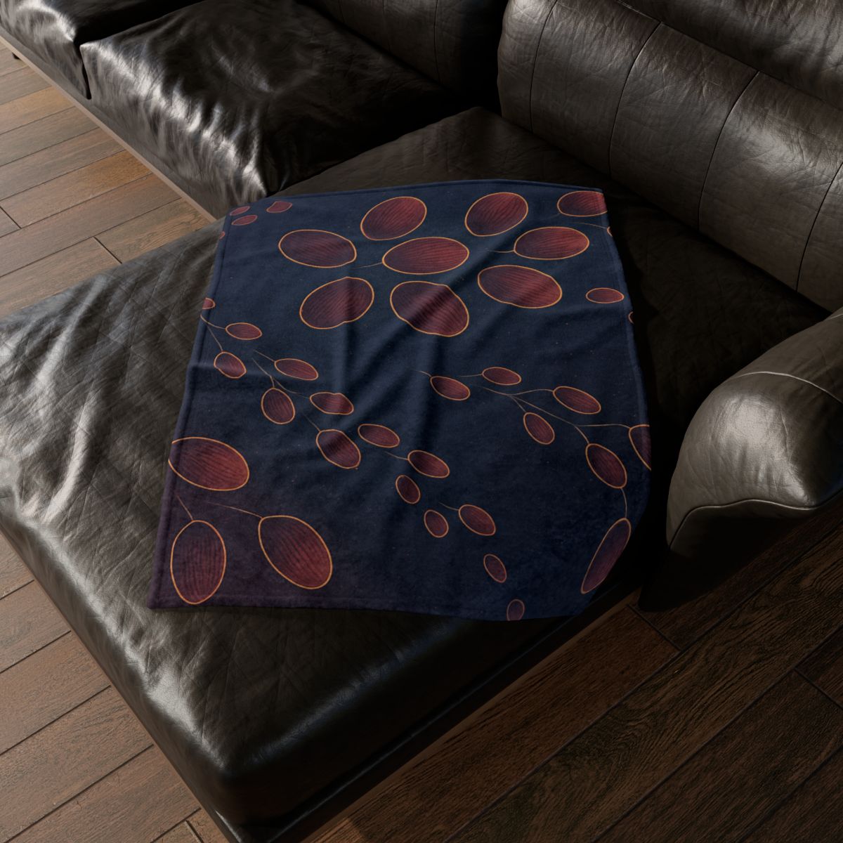 Galactic Seed Cluster decorative home blankets