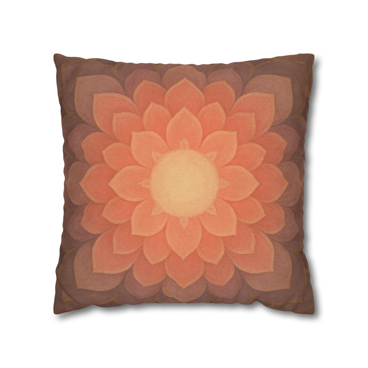 Petal Mandala Overlay stylish decorative pillowcases