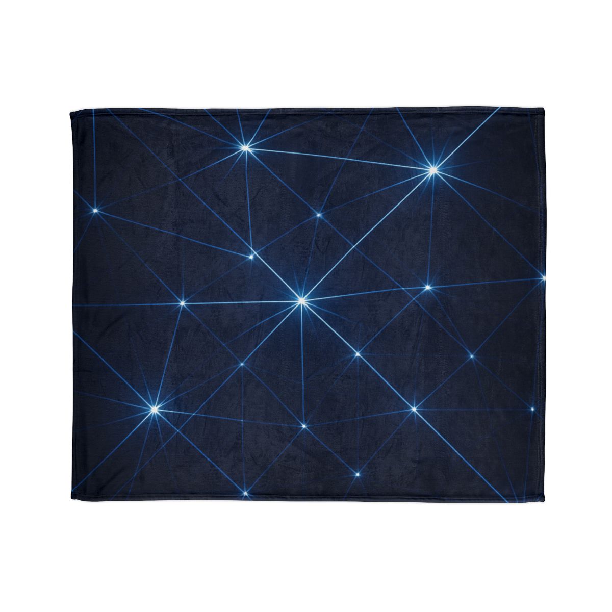 Quantum Star Lattice soft fleece blankets