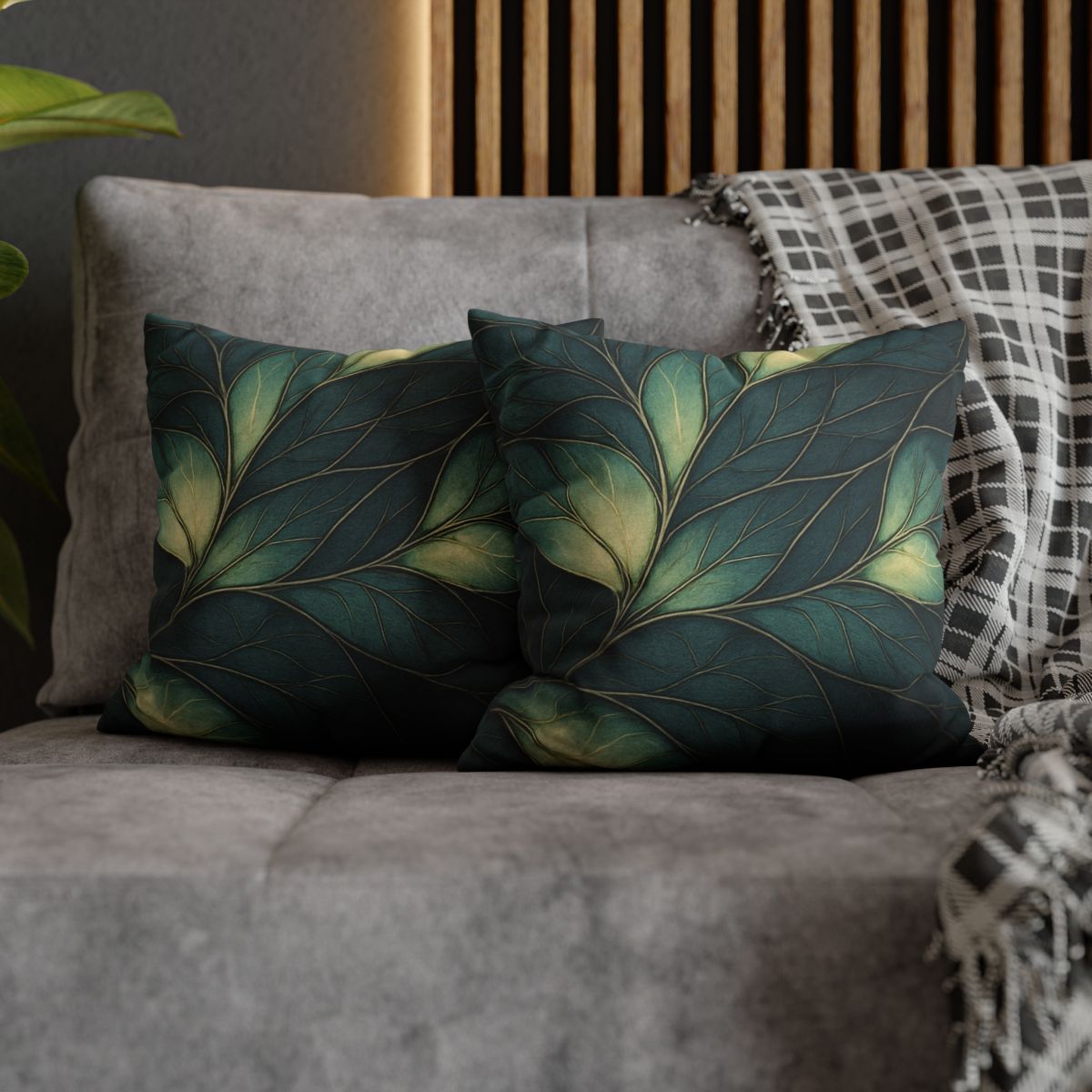 Vein Lattice Aurora Bloom custom pillow cases