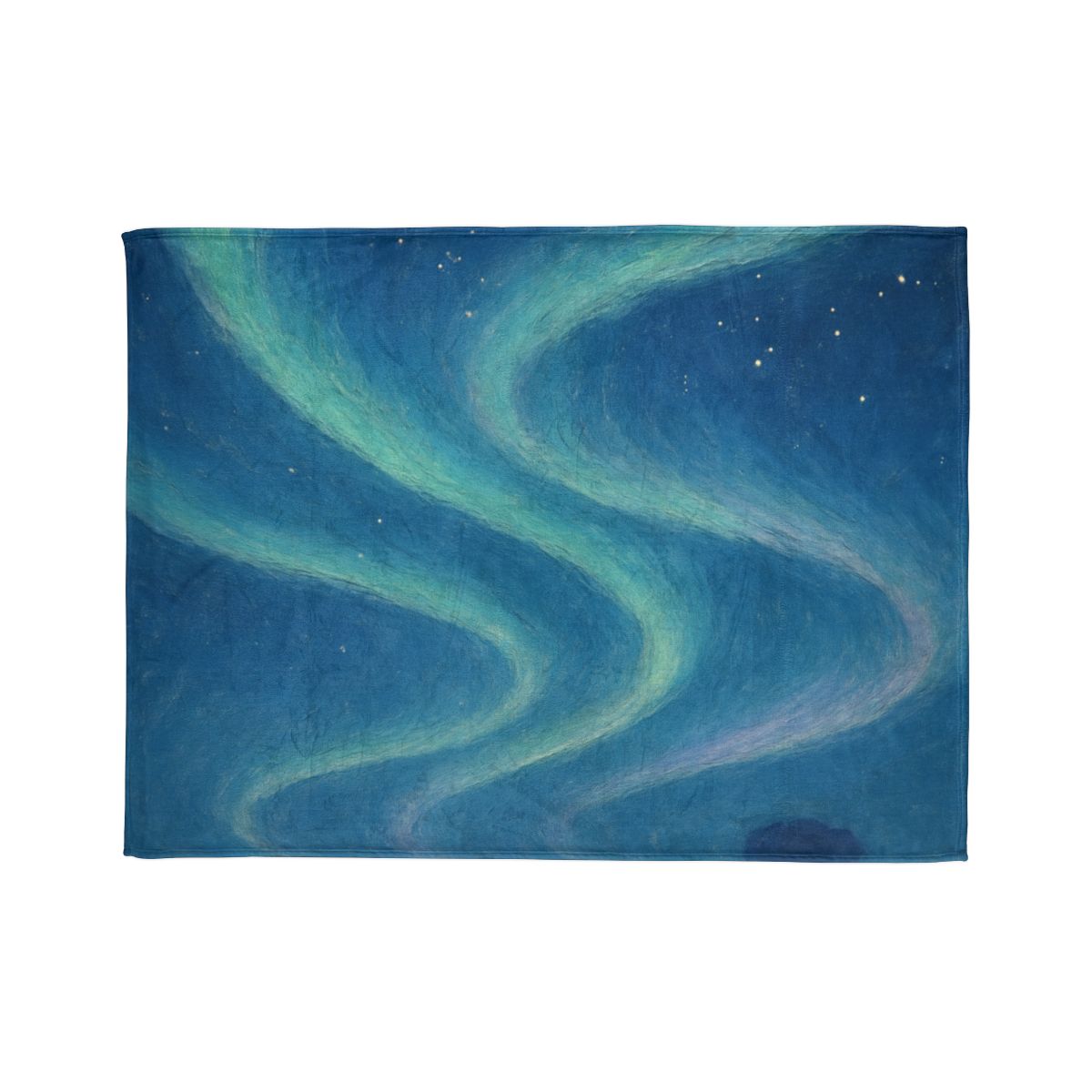 Aurora Halo Drift custom blankets