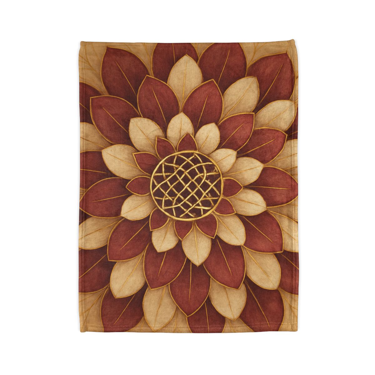 Petal Orbit Lattice warm winter blankets
