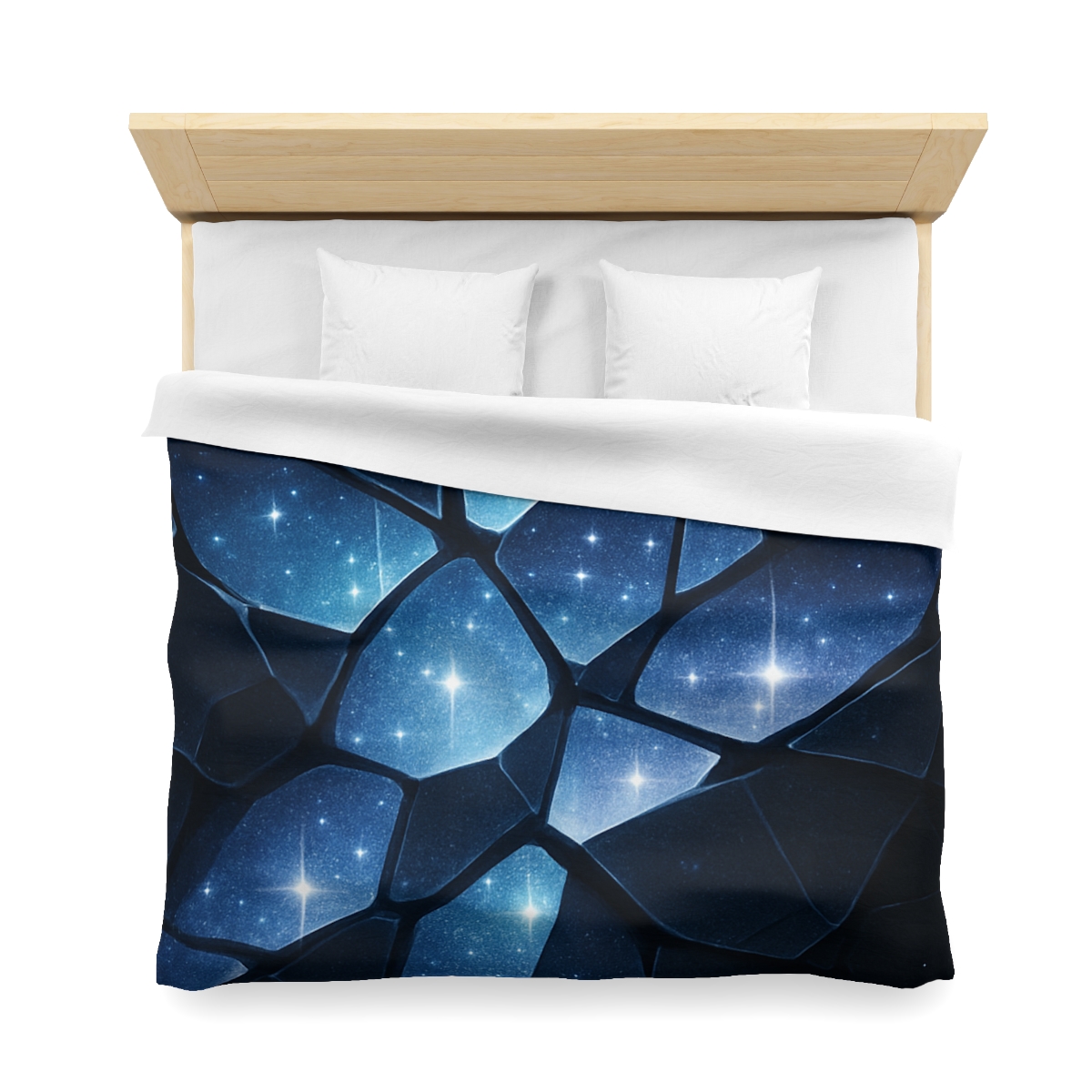 Starlit Fracture Mosaic custom duvets