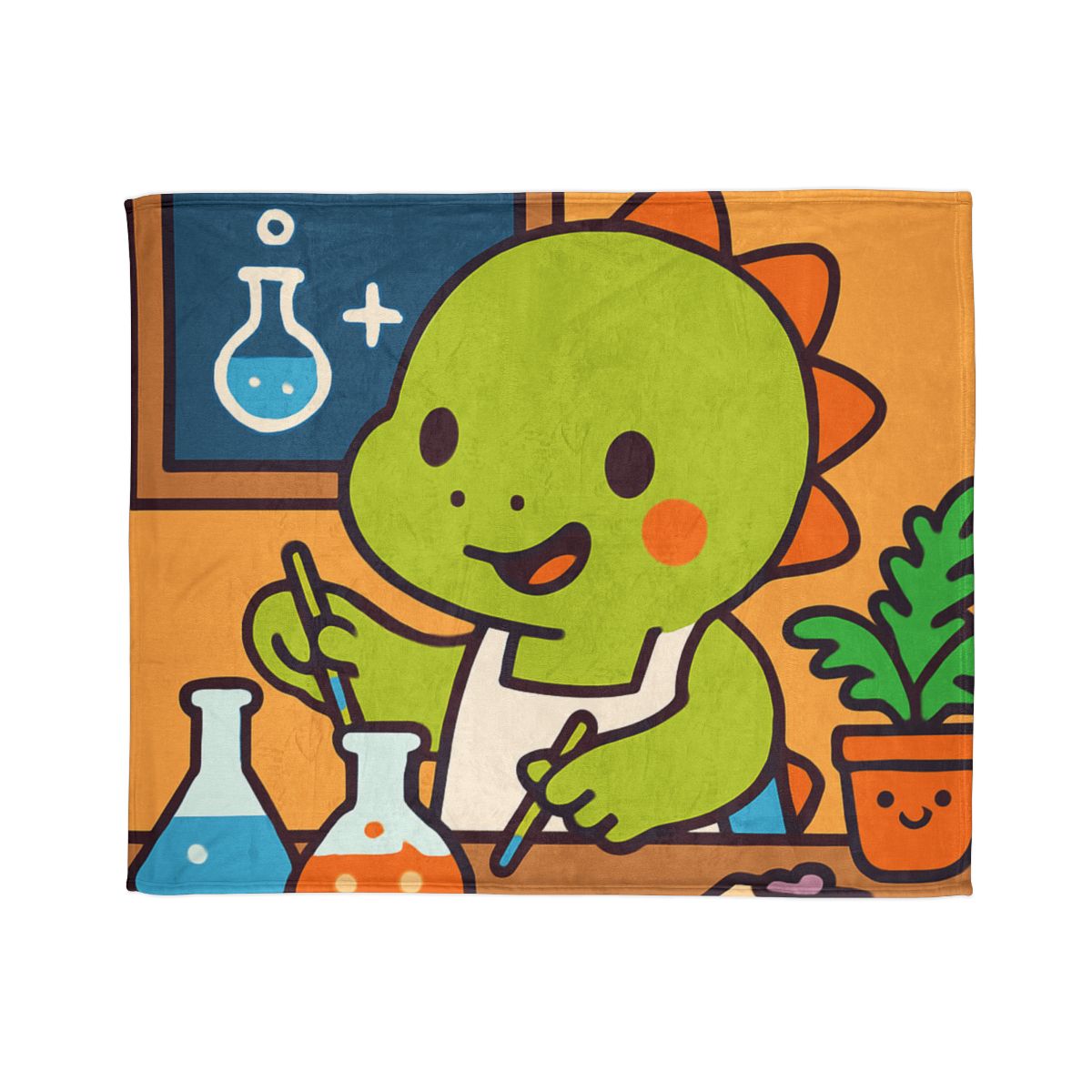 Dino Science Lab warm winter blankets
