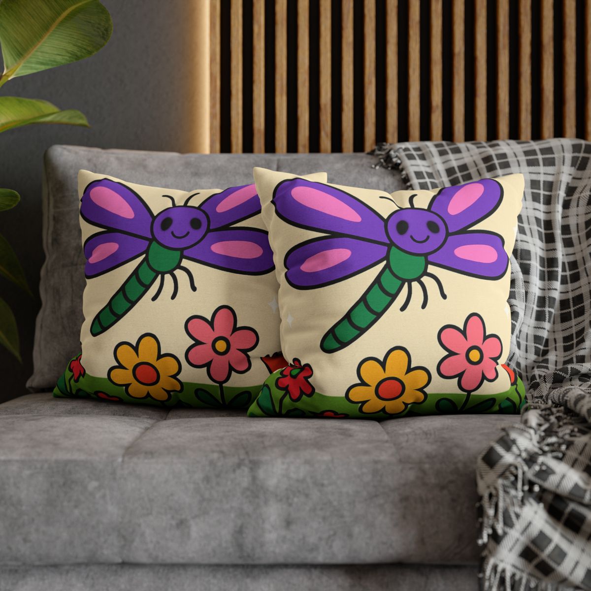 Nebula Dragonfly Garden stylish decorative pillowcases
