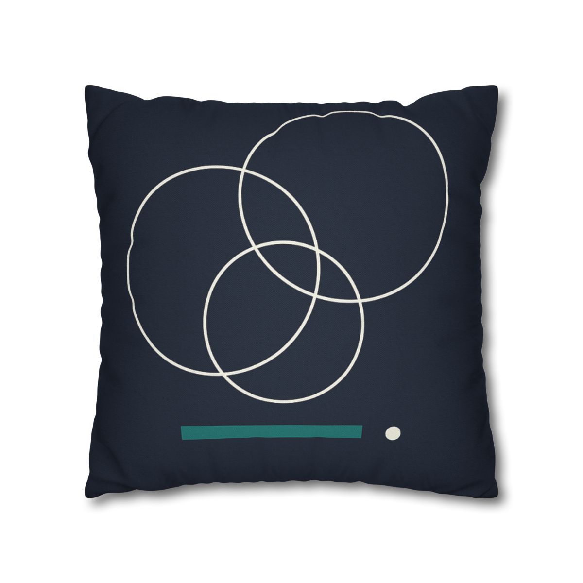 Staggered Rings And Anchored Bar trendy patterned pillow cases