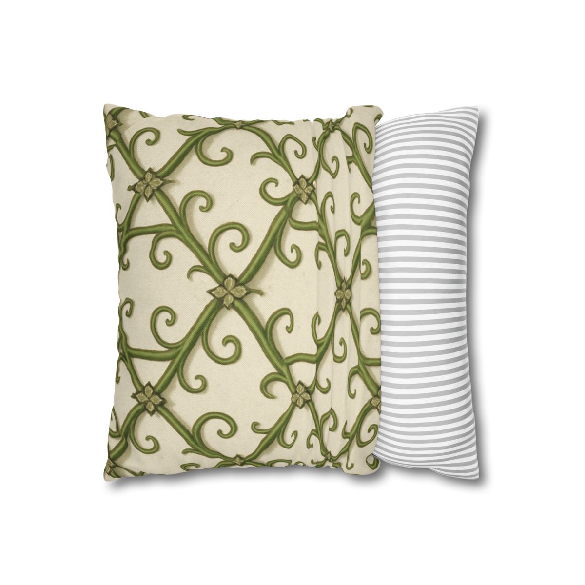 Vine Lattice Panorama personalized pillow covers